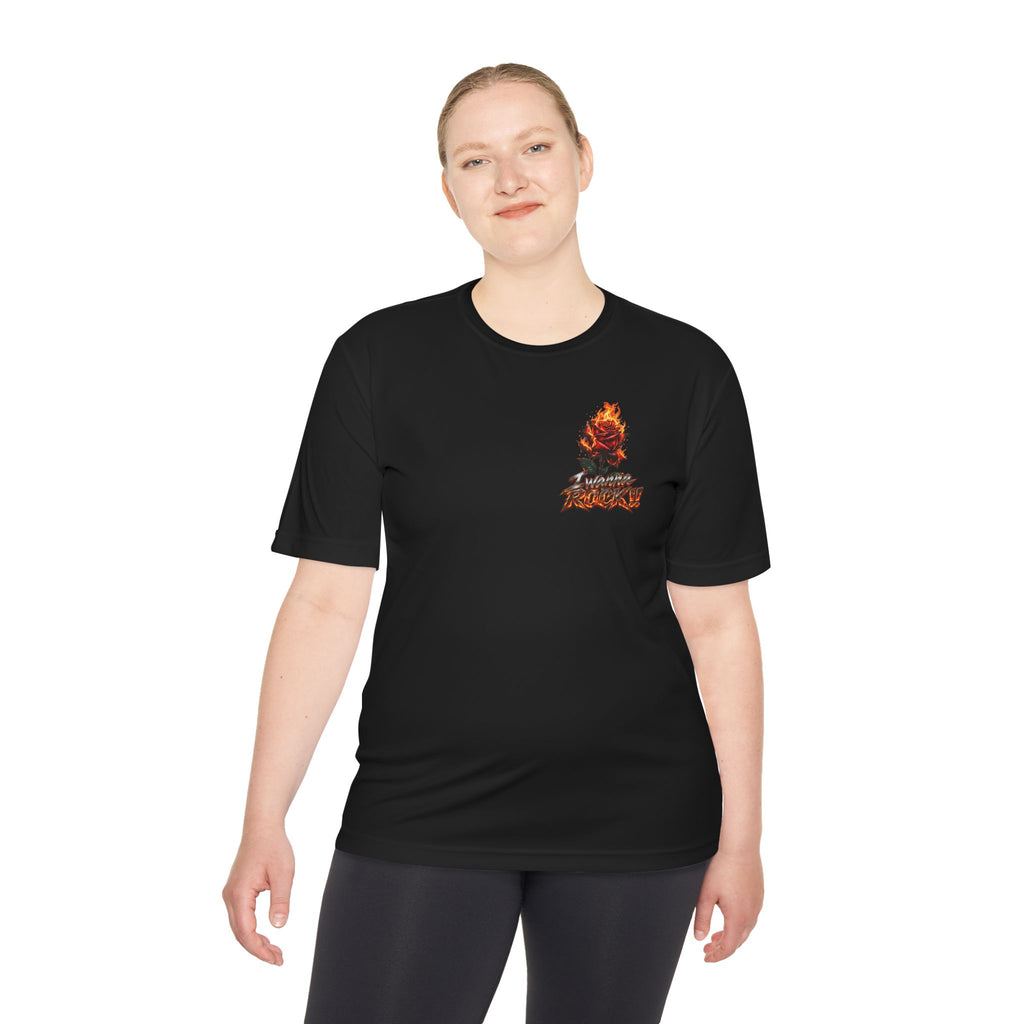 Flaming Heart Guitar Tee