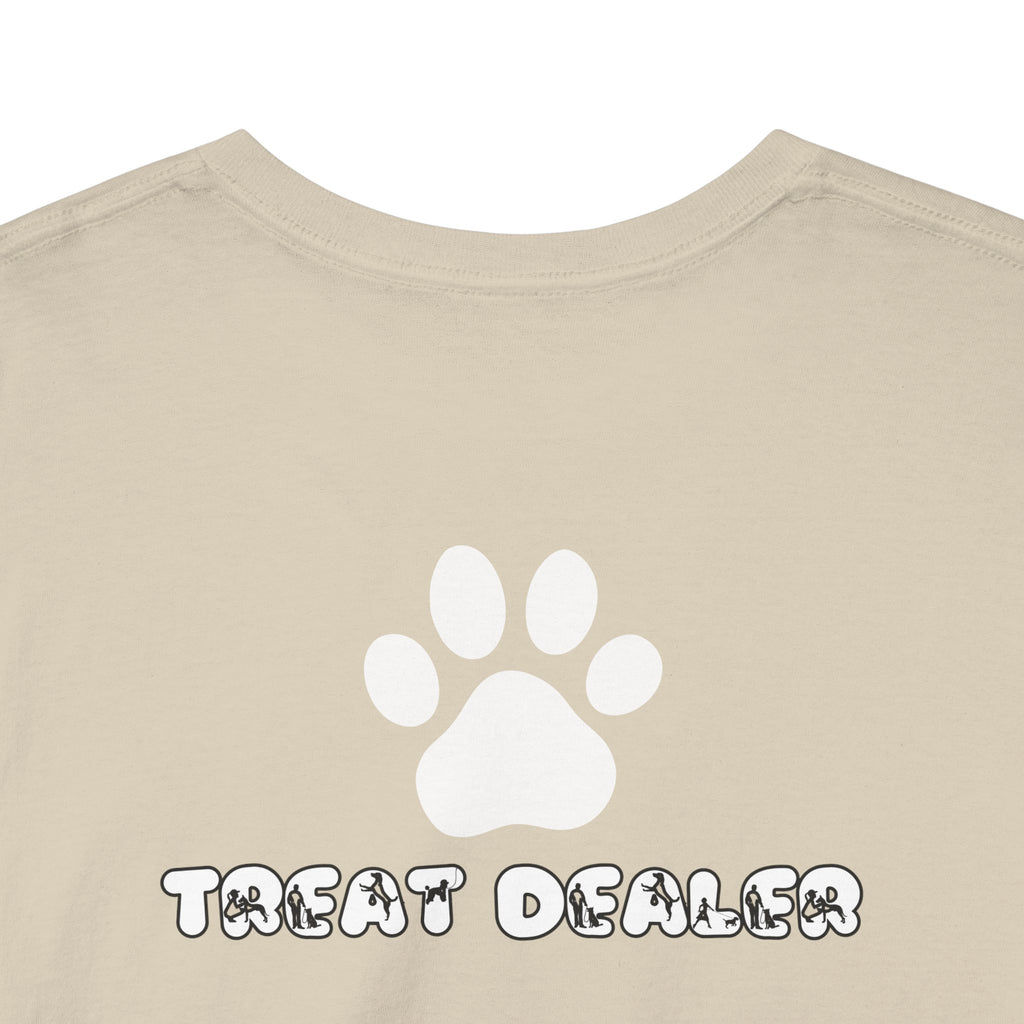 Treat Dealer T-Shirt — Funny Dog Shirt with Paw Print