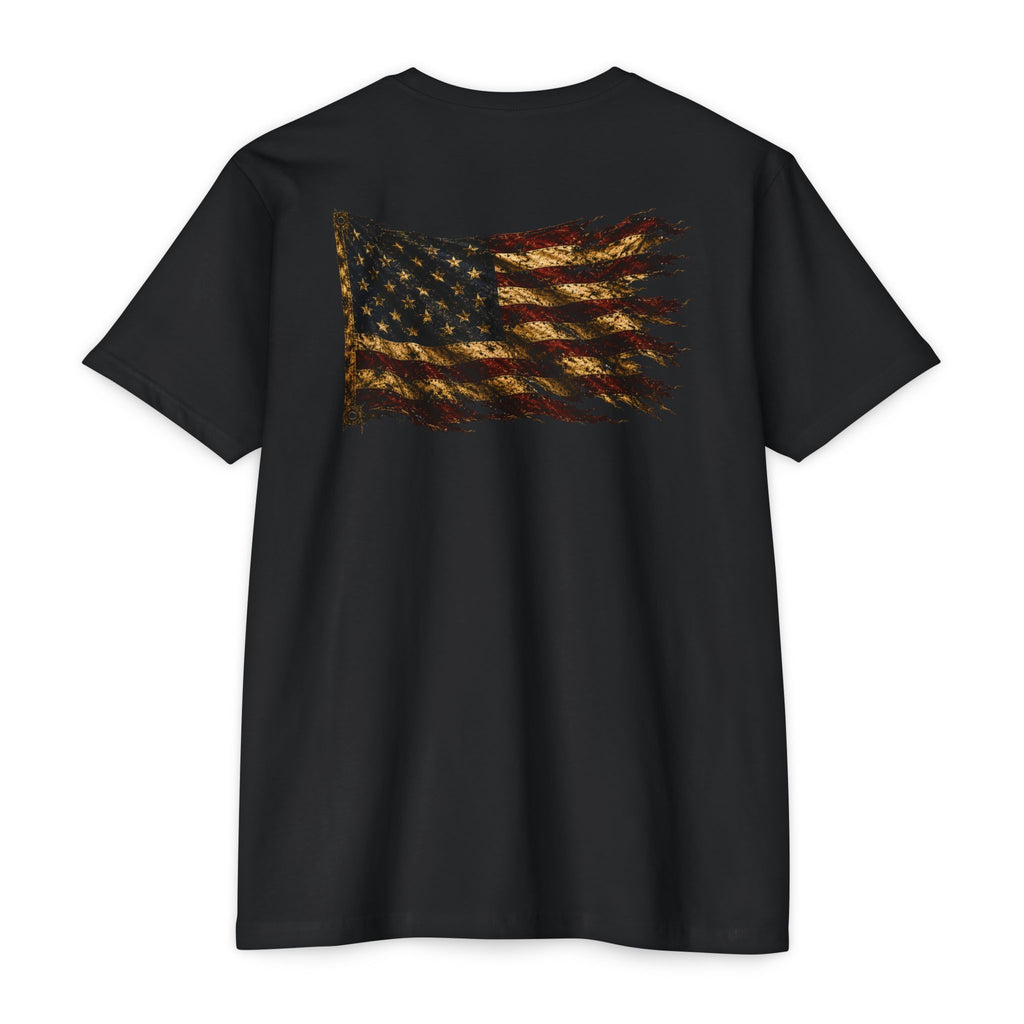 Don't Tread On Me T-Shirt - Flag & Constitution Graphic