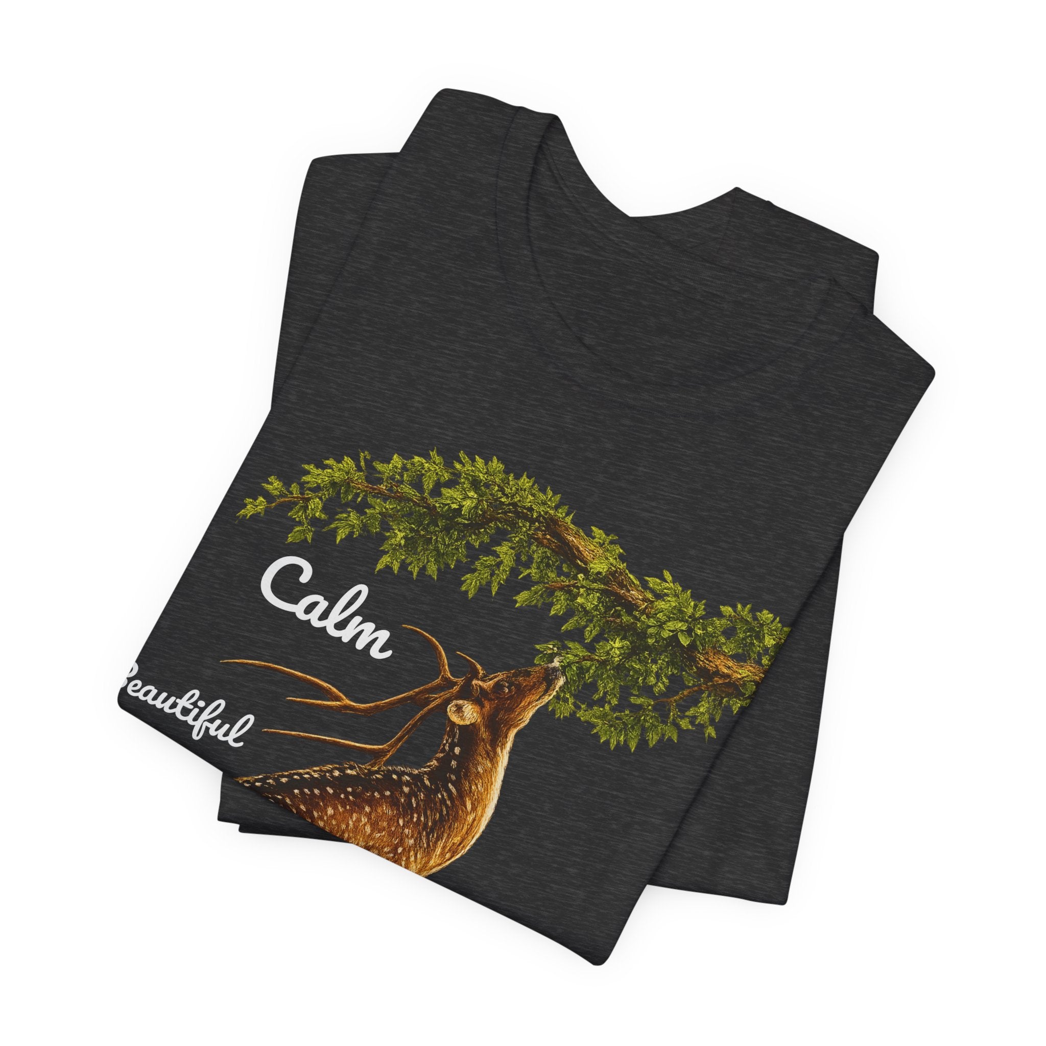 Calm Elegant Nature Deer T-Shirt