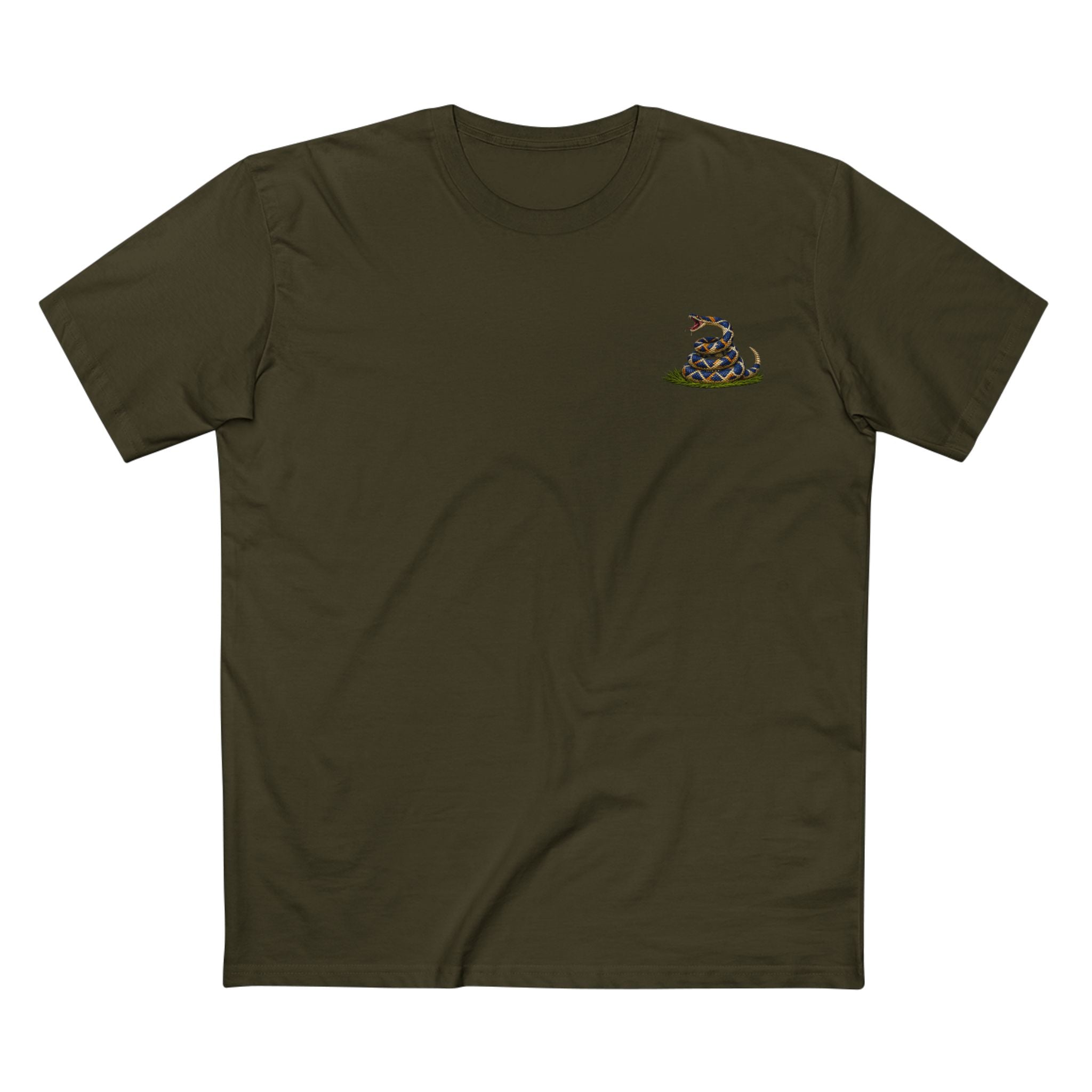 Don't Tread On Me Snake Tee — Patriotic Gadsden-Style Graphic T-Shirt