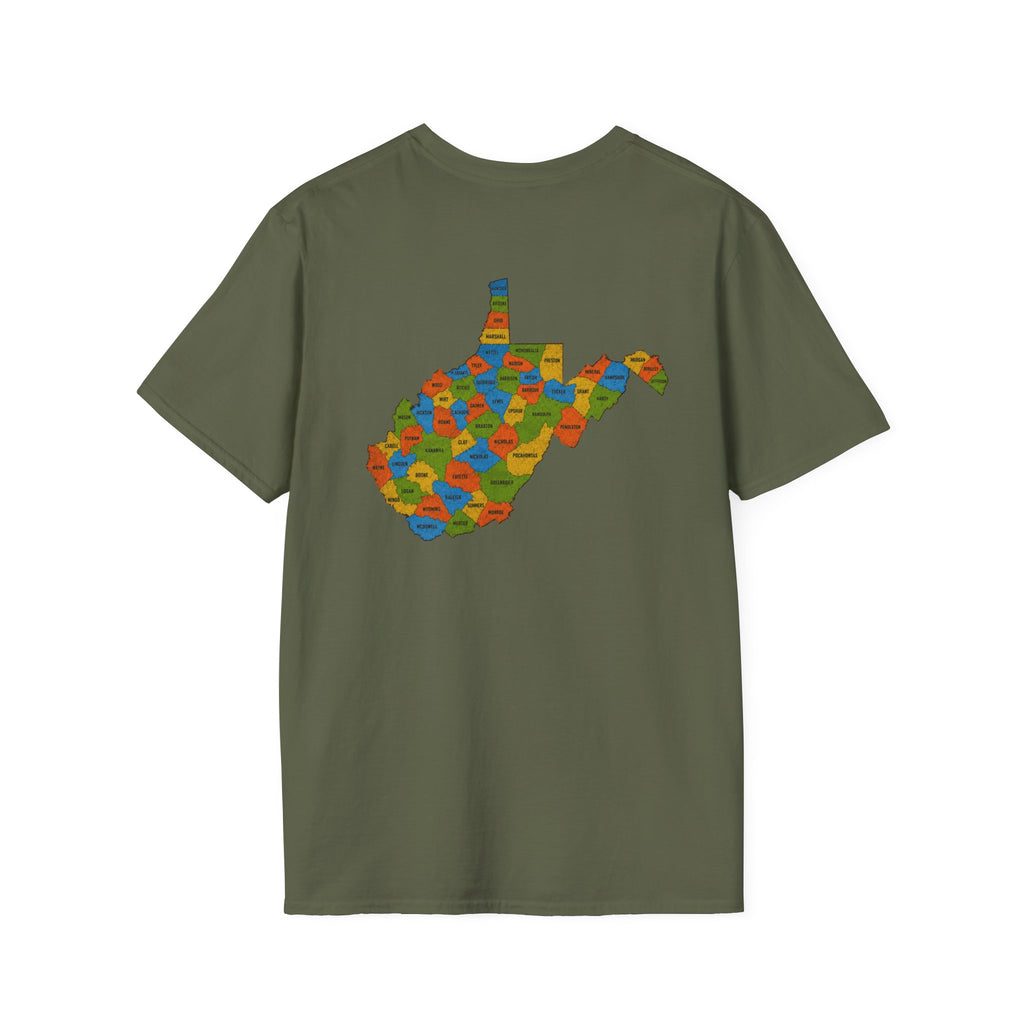 Don't Ask 100% Organic T-Shirt — West Virginia Pride Graphic Tee