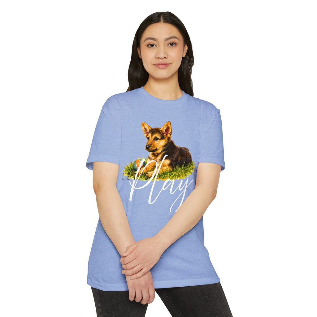 Cute Puppy Graphic Tee for Dog Lovers