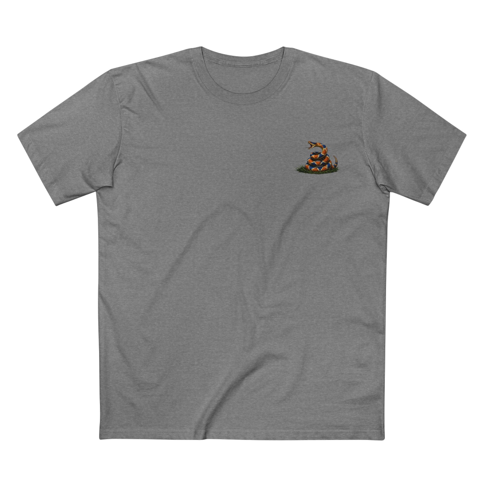 T-Shirt — 'Don't Tread on Me' Coiled Snake Graphic Tee
