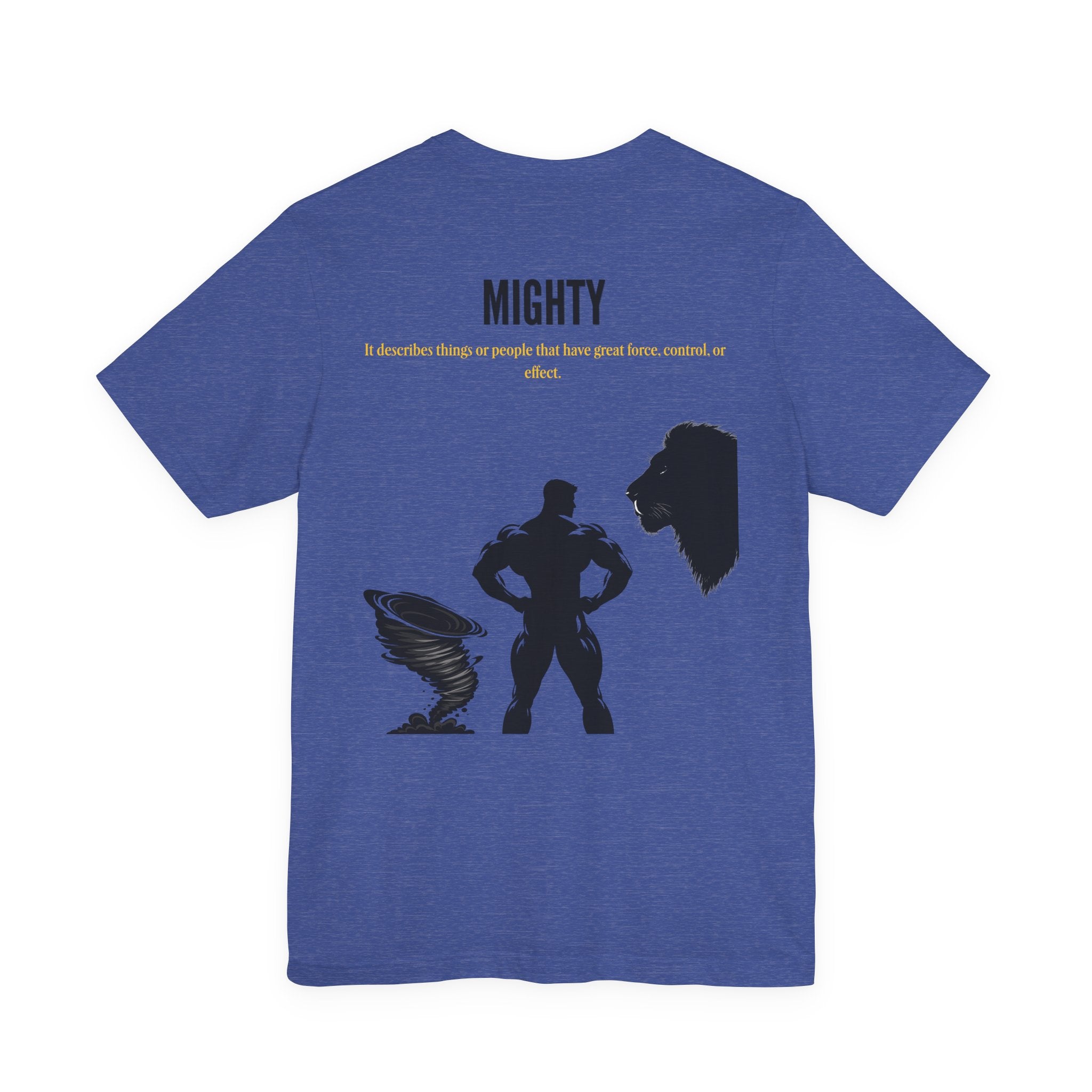 Powerful / Mighty Graphic Tee — Inspirational Strength T-Shirt