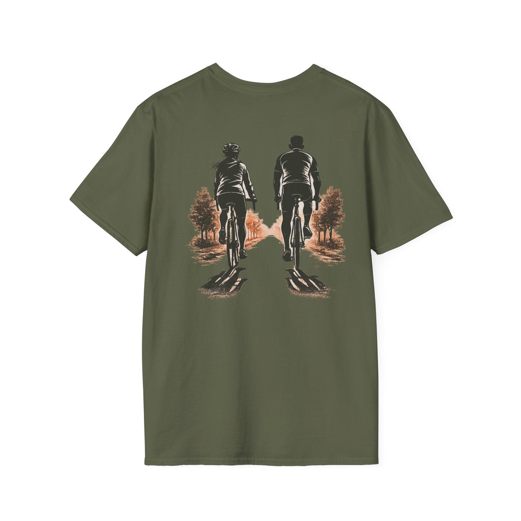 Good Morning Let's Ride T-Shirt — Biker Couple Vintage Graphic Tee