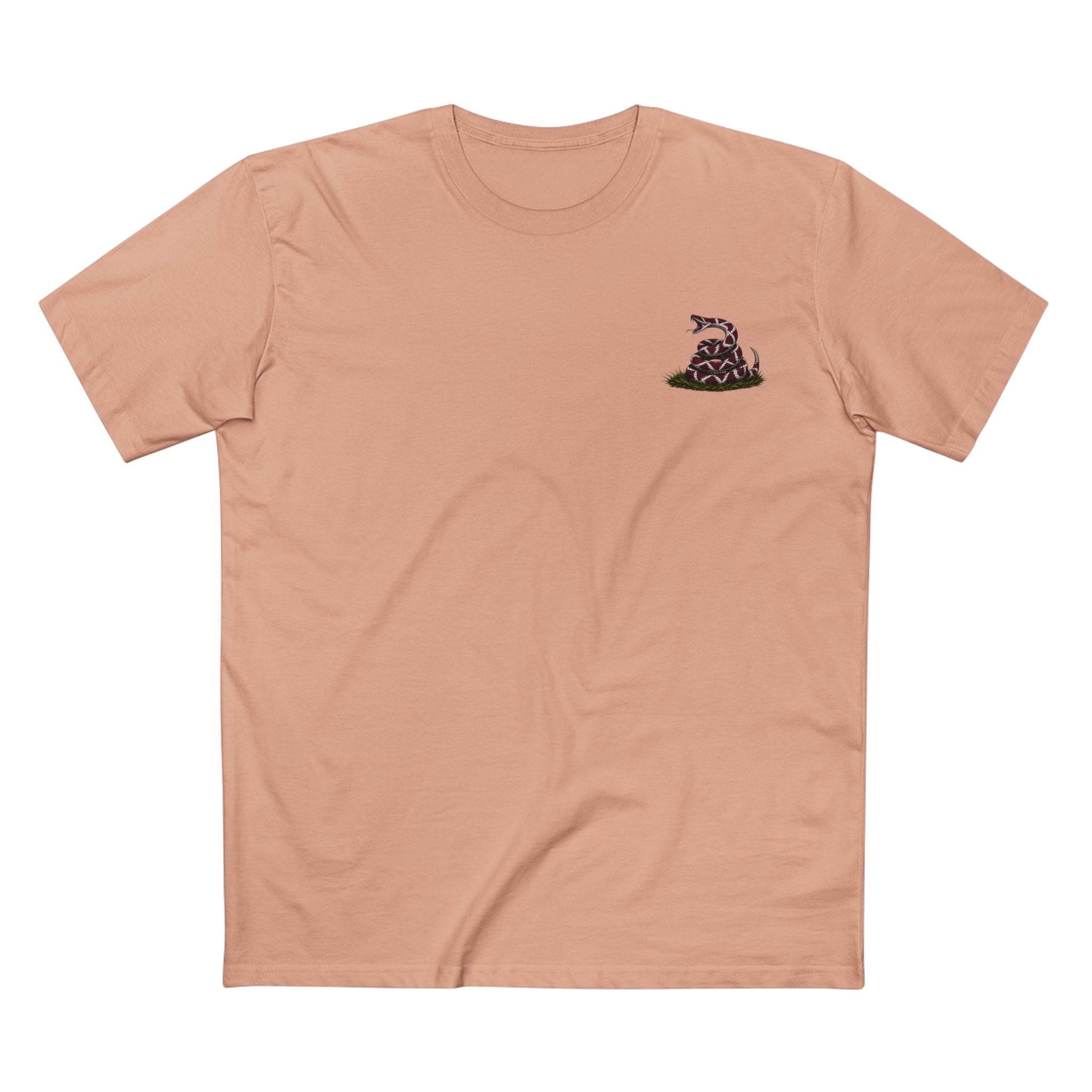 Don't Tread On Me Snake Tee — Patriotic Gadsden-style Graphic T-Shirt