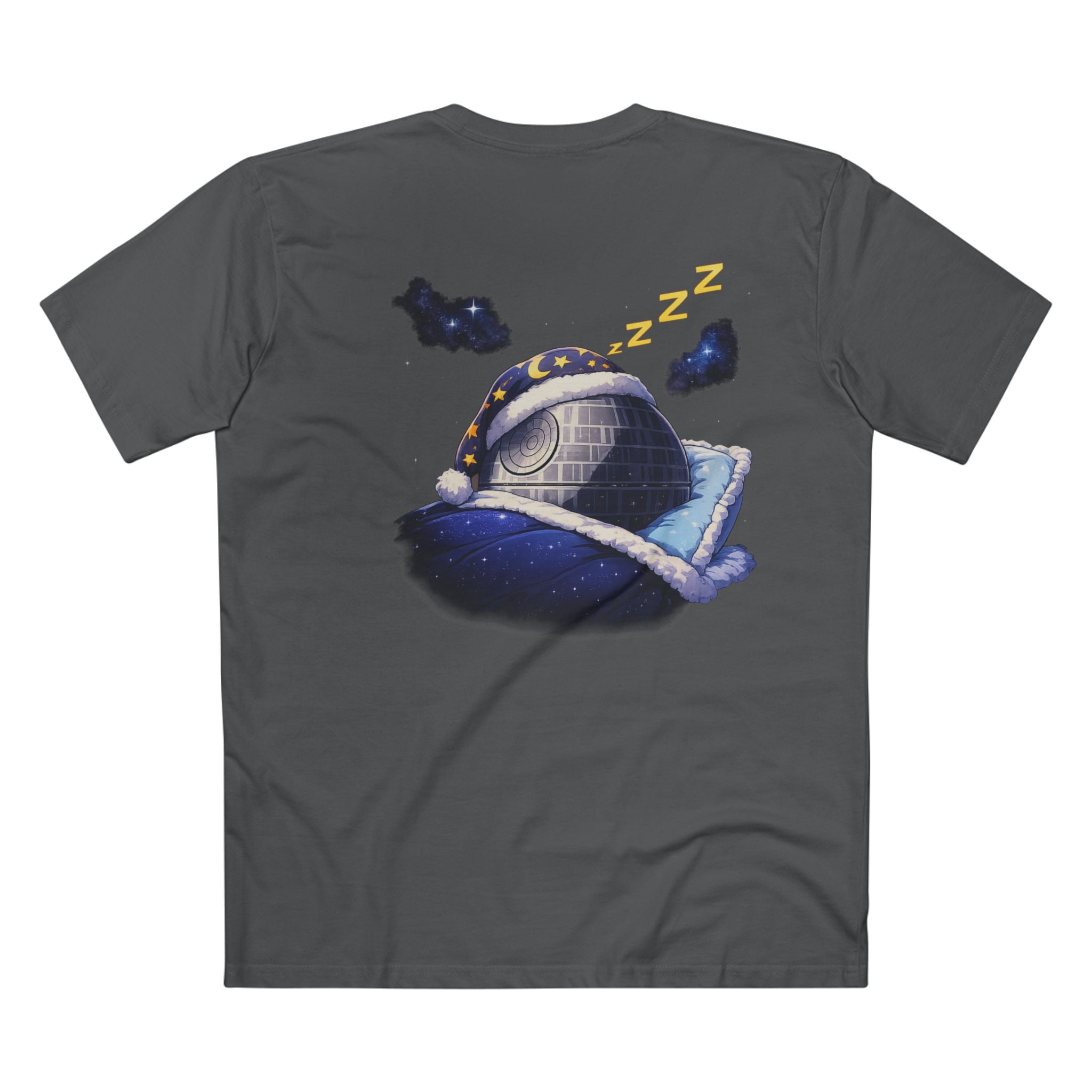 Dark Side Tee — "I'm Going to the Dark Side (Good)" Retro Sleepy Death Star T‑Shirt