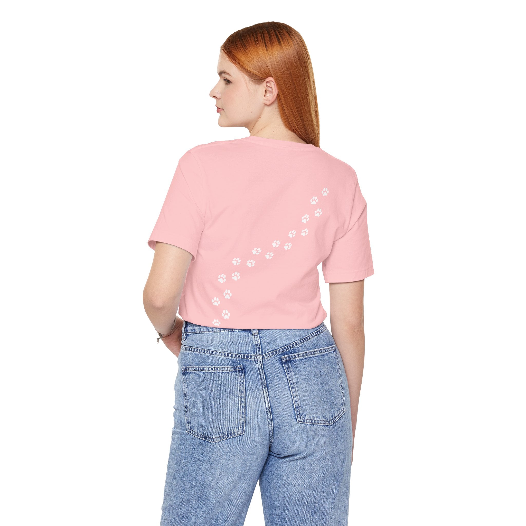 Can You Stop "P" Footing Around??” — Funny Paw Print Tee