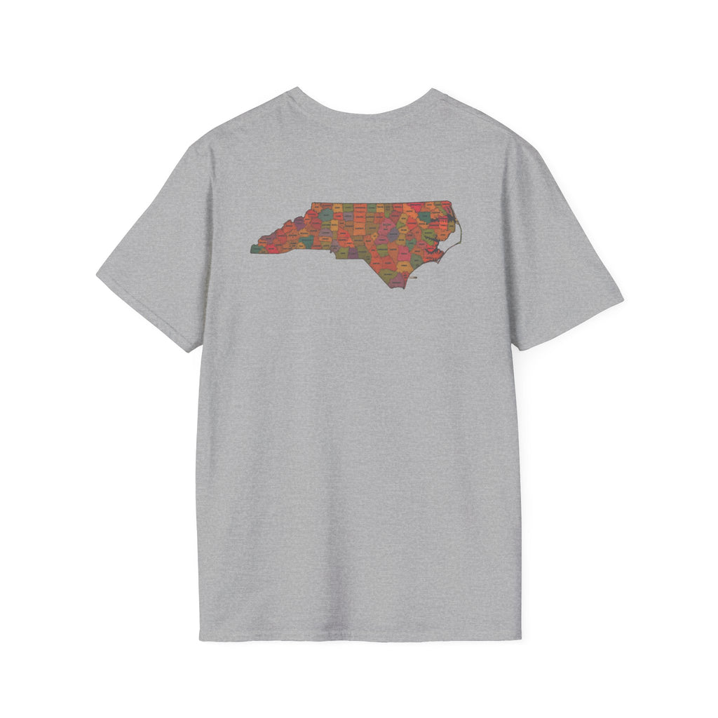 T-Shirt — "Don't Ask 100% Organic" North Carolina Pride Tee