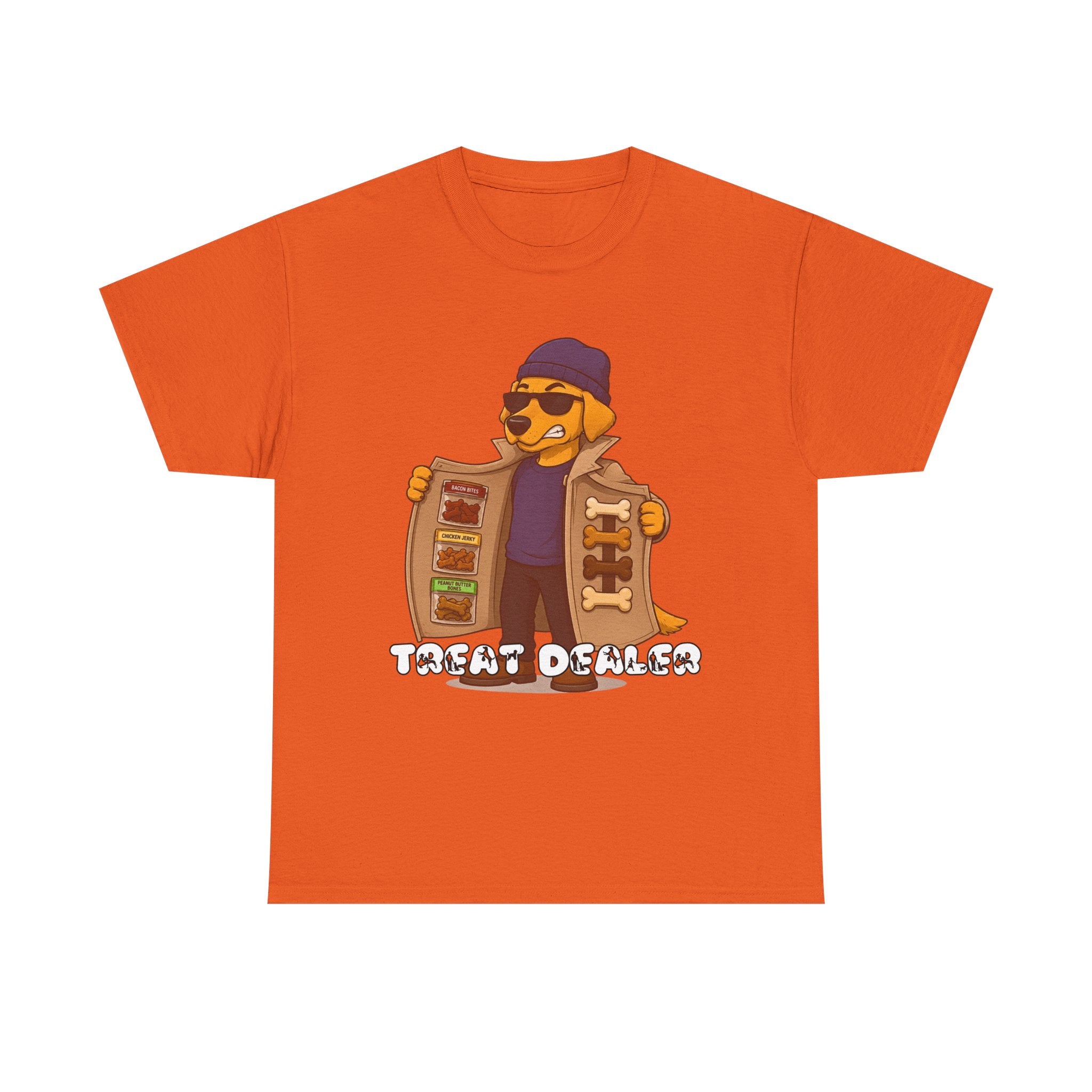 Treat Dealer T-Shirt — Funny Dog Shirt with Paw Print
