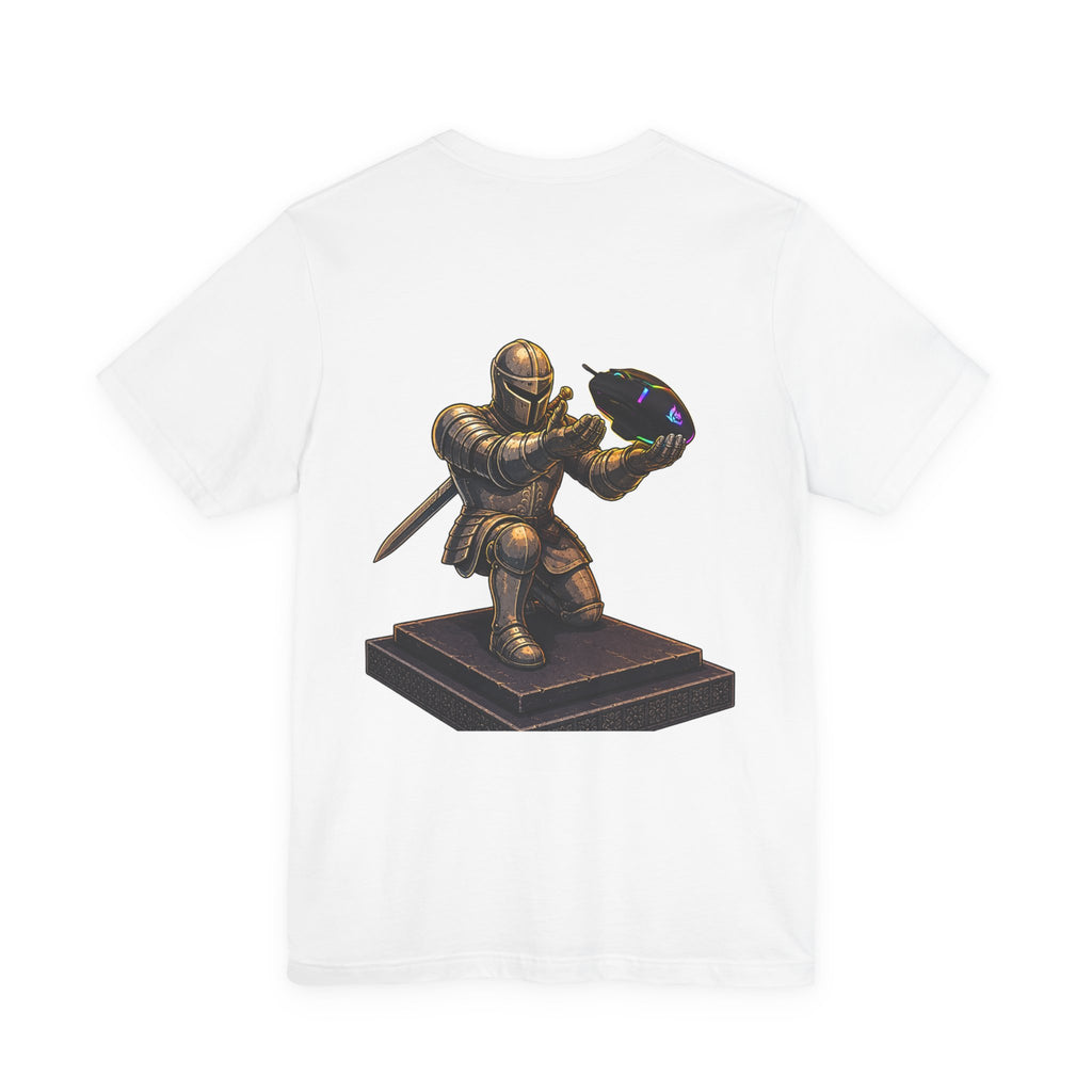 "Let Me Put You On Game" PC Mouse— Retro Gamer Knight Graphic Tee
