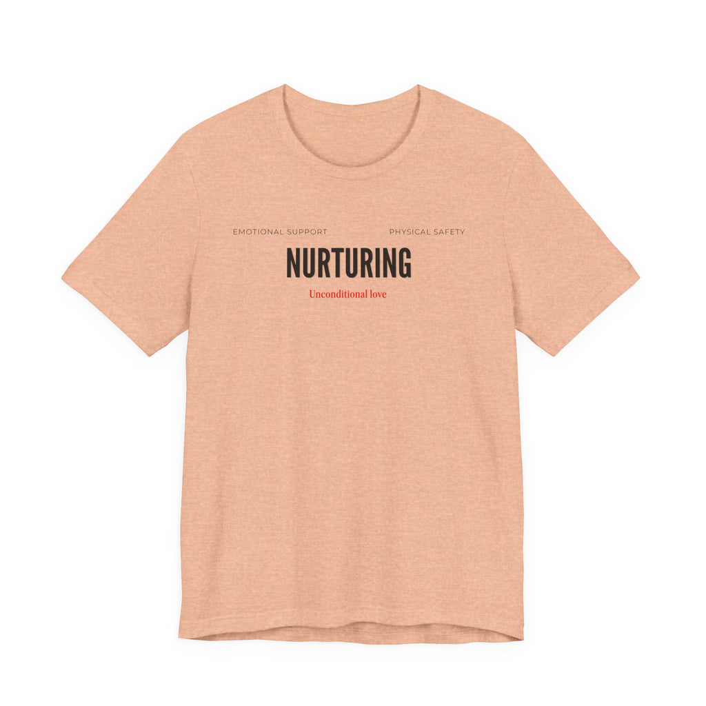 Nurturing Mother Tee — Silhouette Family Short Sleeve Shirt