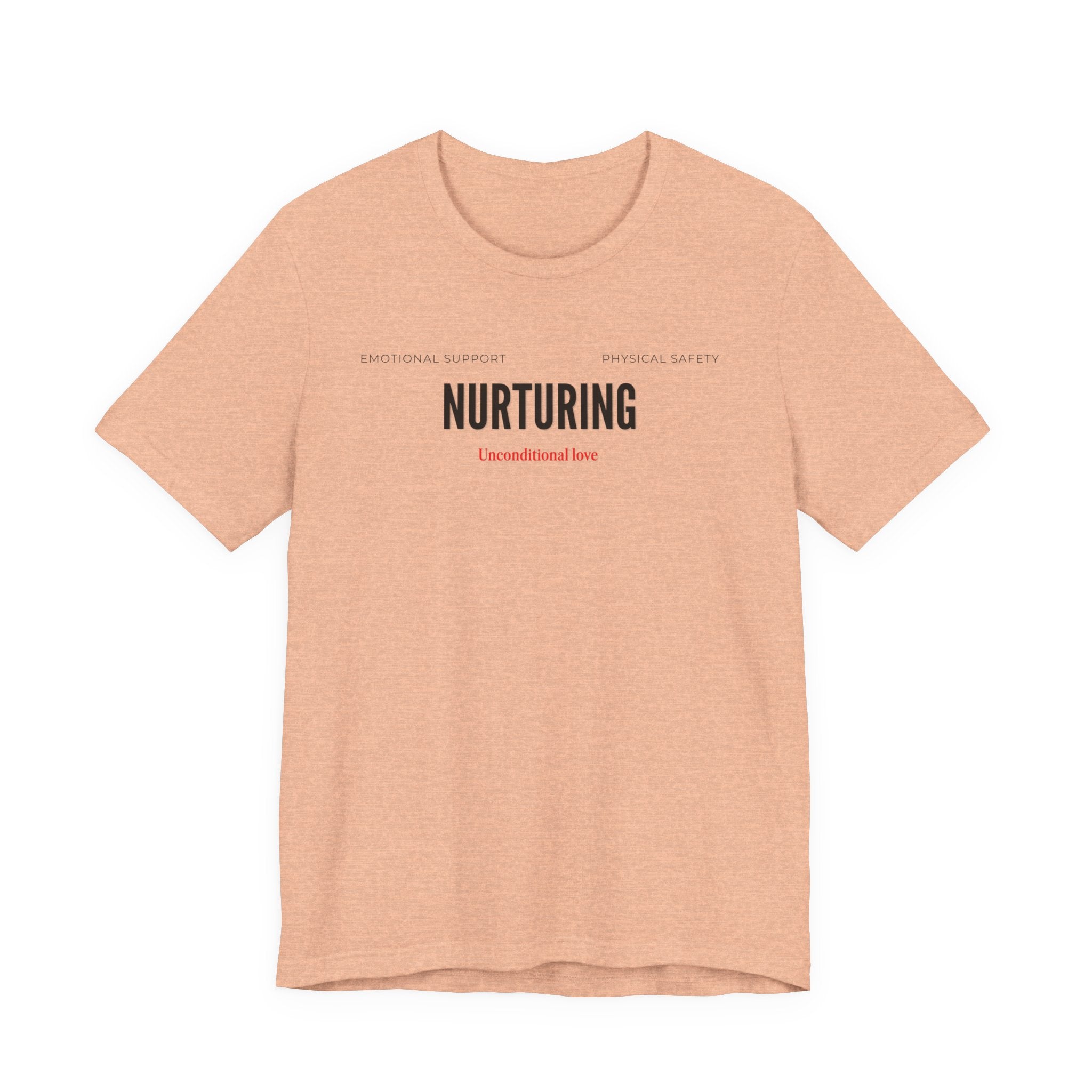 Nurturing Mother Tee — Silhouette Family Short Sleeve Shirt