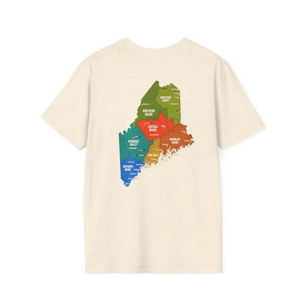 T-Shirt — "Don't Ask 100% Organic" Maine Pride Graphic Tee