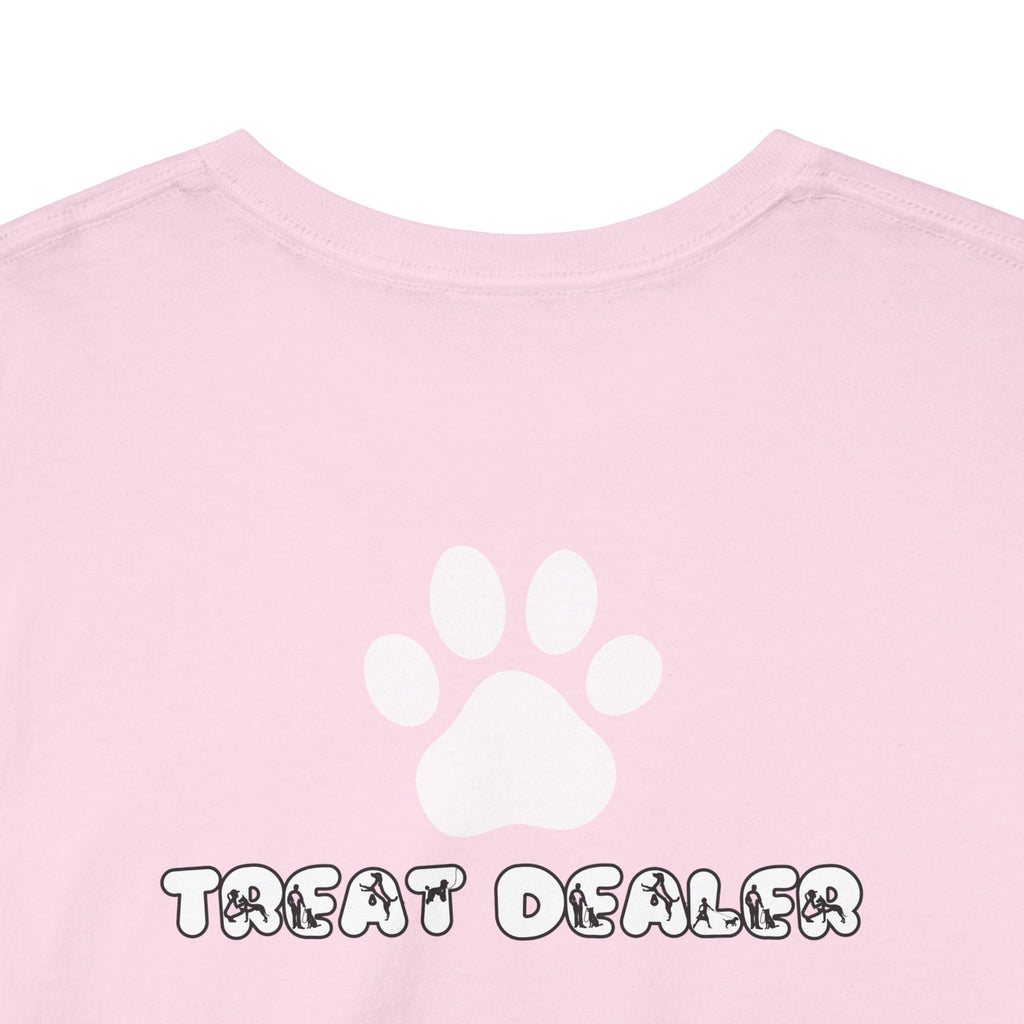 Treat Dealer T-Shirt — Funny Dog Shirt with Paw Print