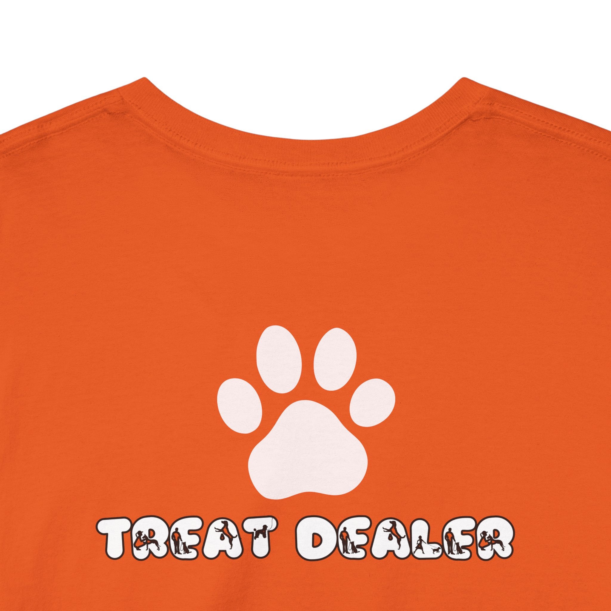 Treat Dealer T-Shirt — Funny Dog Shirt with Paw Print