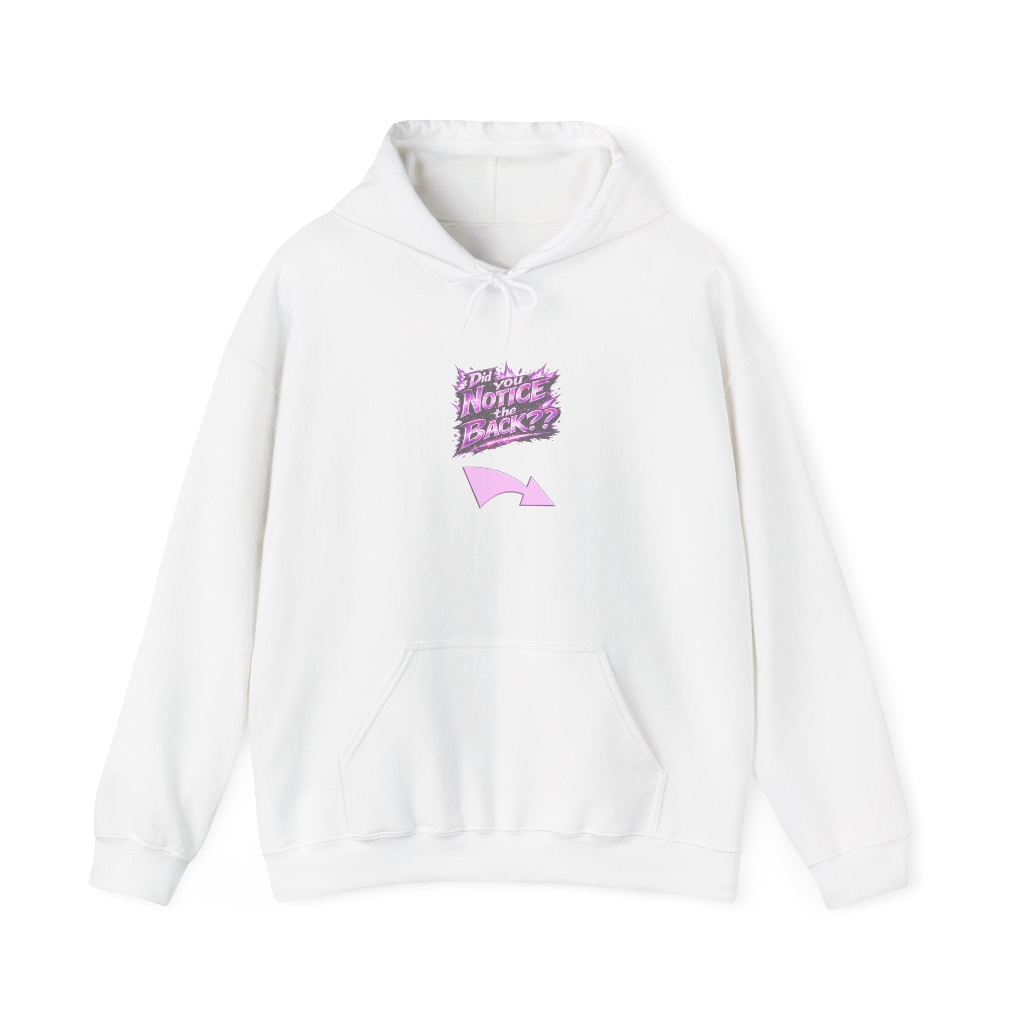 Hoodie — 'Front Looks Better' Cute Eyes Graphic Pullover