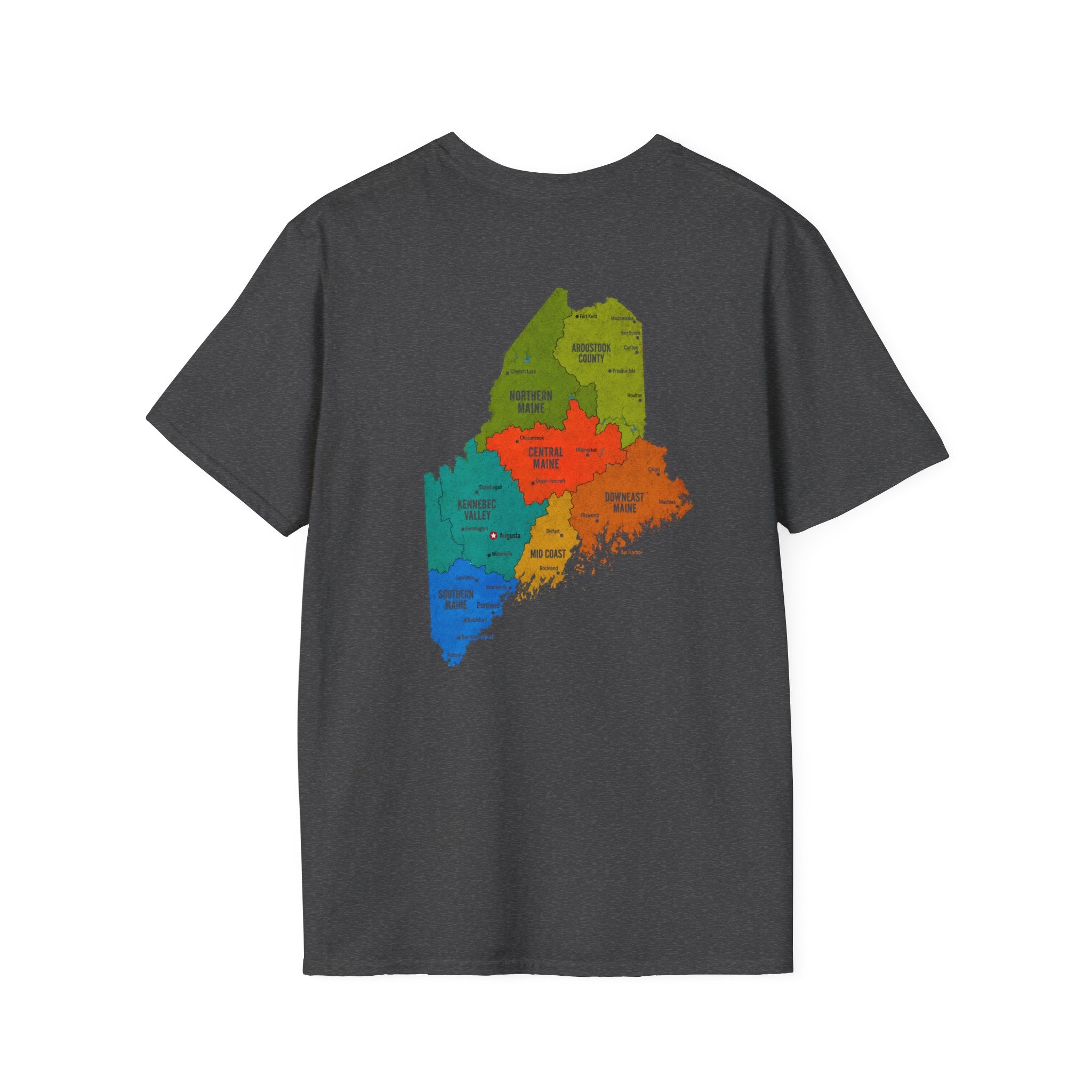 T-Shirt — "Don't Ask 100% Organic" Maine Pride Graphic Tee