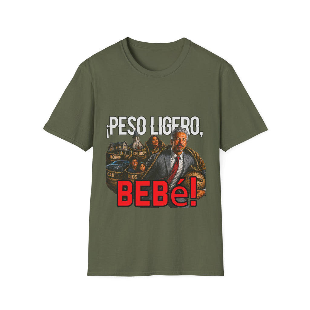 Light Weight Baby T-Shirt – Spanish Father shirt/¡Peso ligero, bebé!