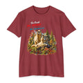Be Brave Be Fearless Wolf Graphic T‑Shirt