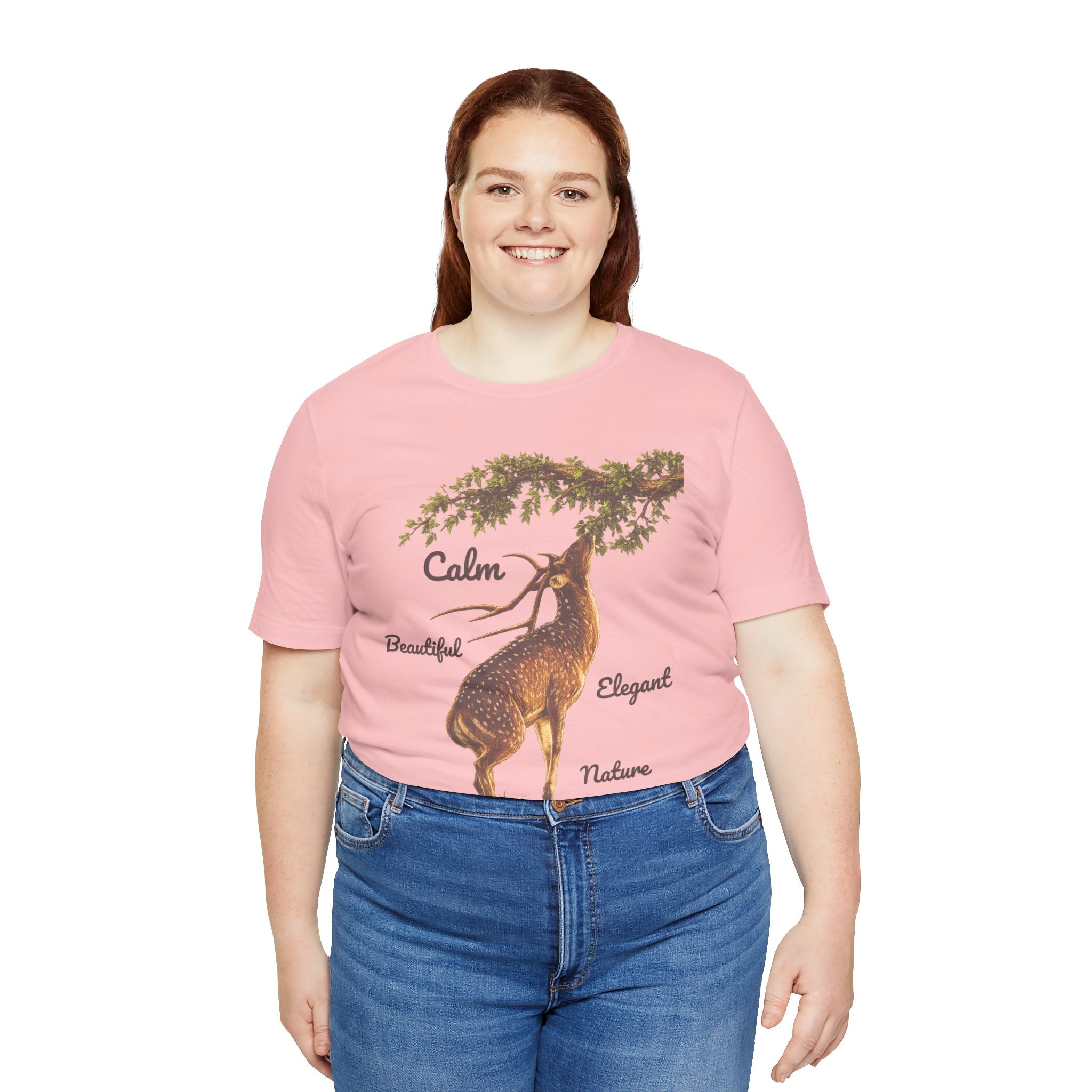 Calm Elegant Nature Deer T-Shirt