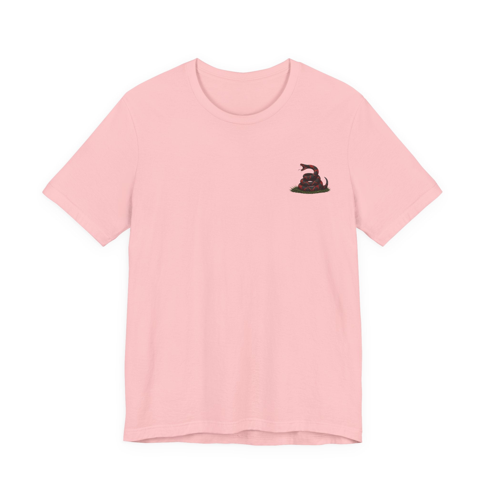 Don't Tread On Me Unisex Jersey Short Sleeve Tee Red and Black