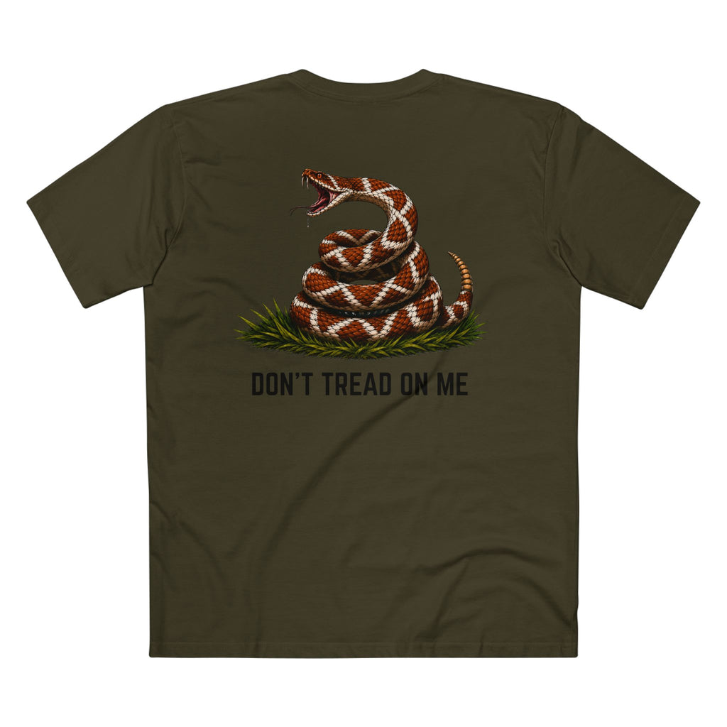 Don't Tread On Me Snake Tee - Patriotic Gadsden-Inspired Graphic T-Shirt