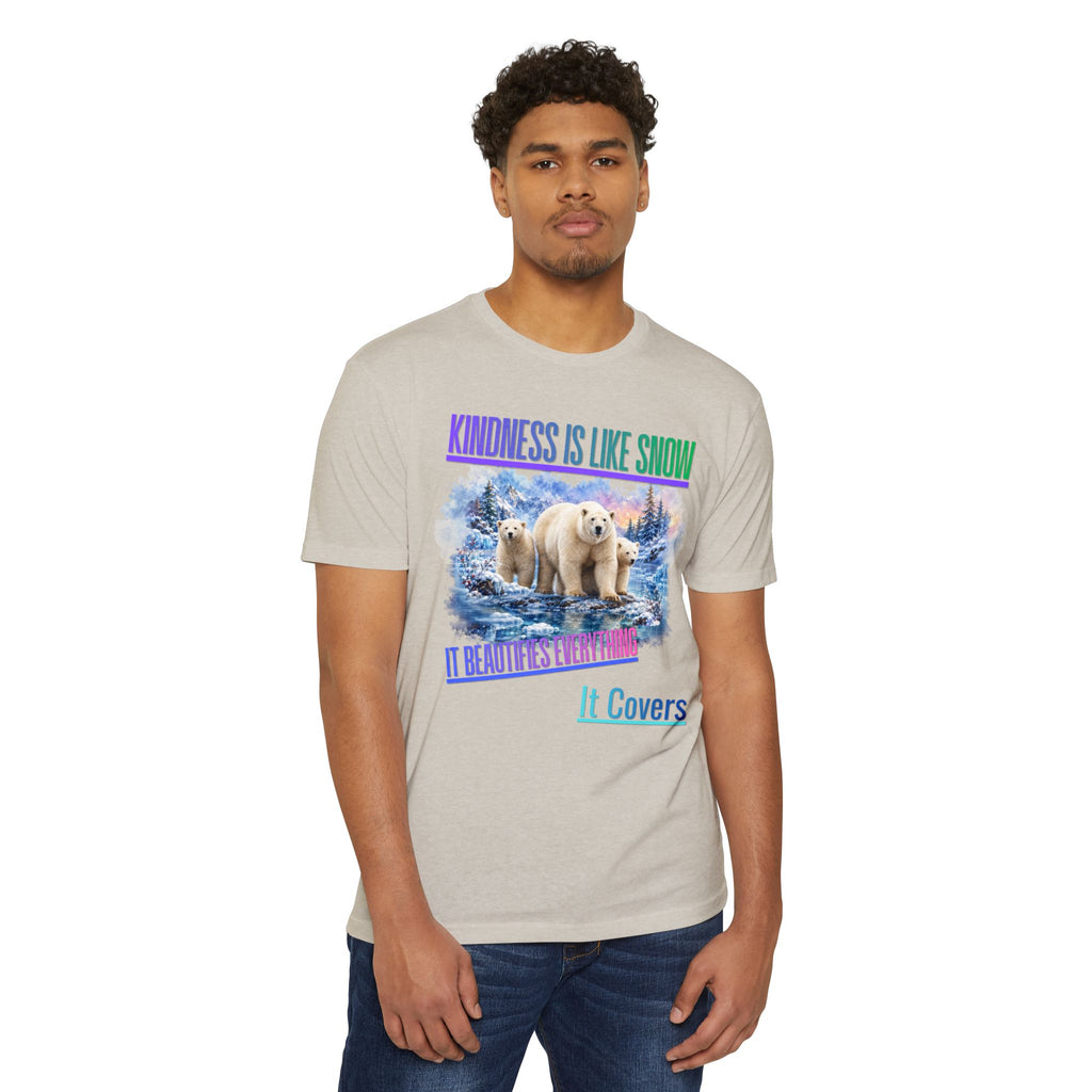 Kindness Is Like Snow Polar Bear T-Shirt