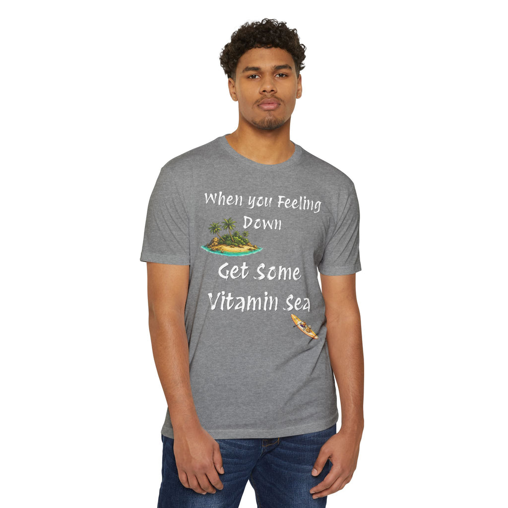 Vitamin Sea T-Shirt — "When You're Feeling Down Get Some Vitamin Sea"