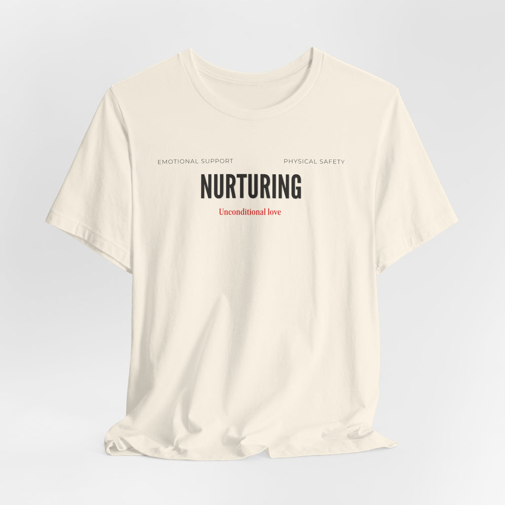Nurturing Mother Tee — Silhouette Family Short Sleeve Shirt