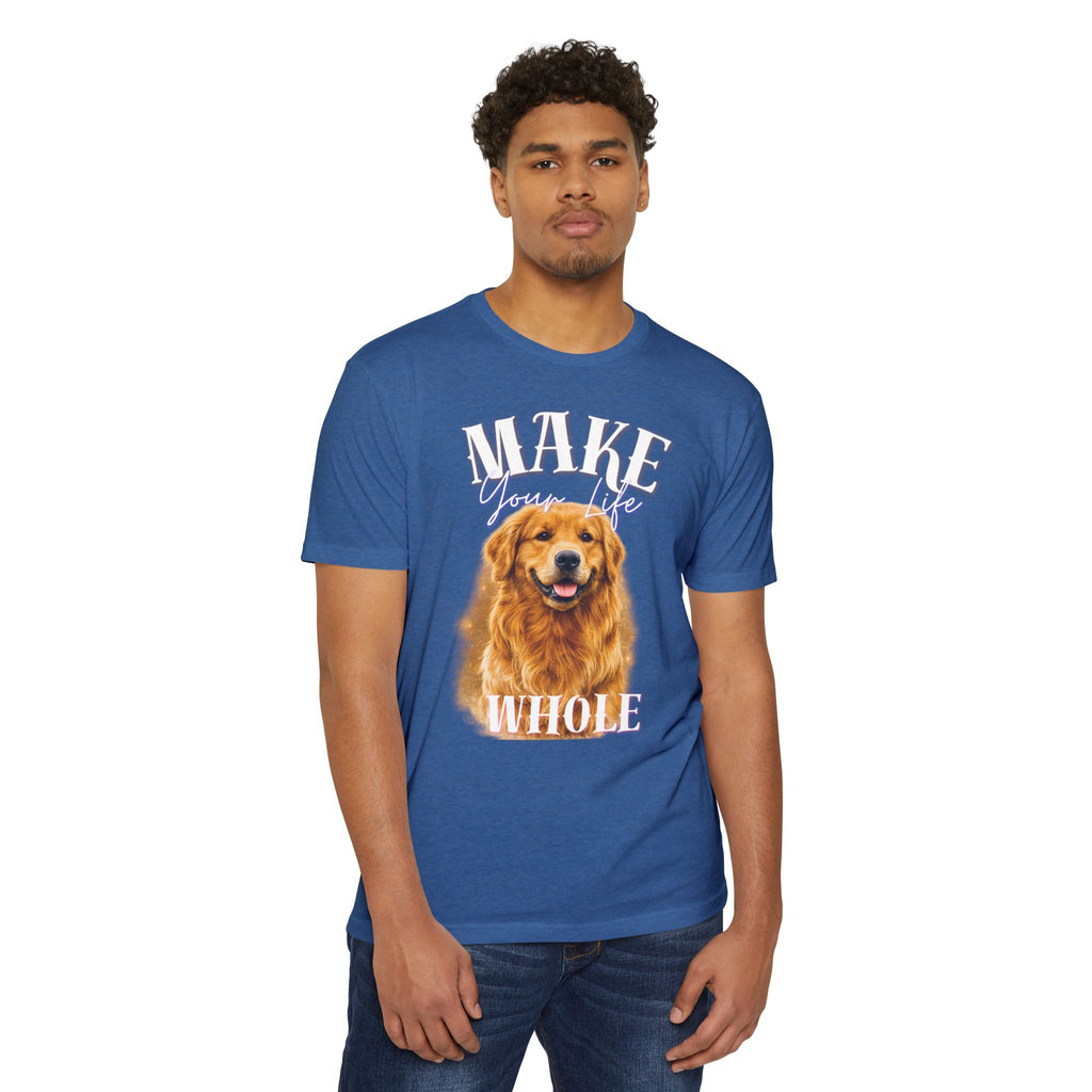 Make Your Life Whole Golden Retriever T-Shirt