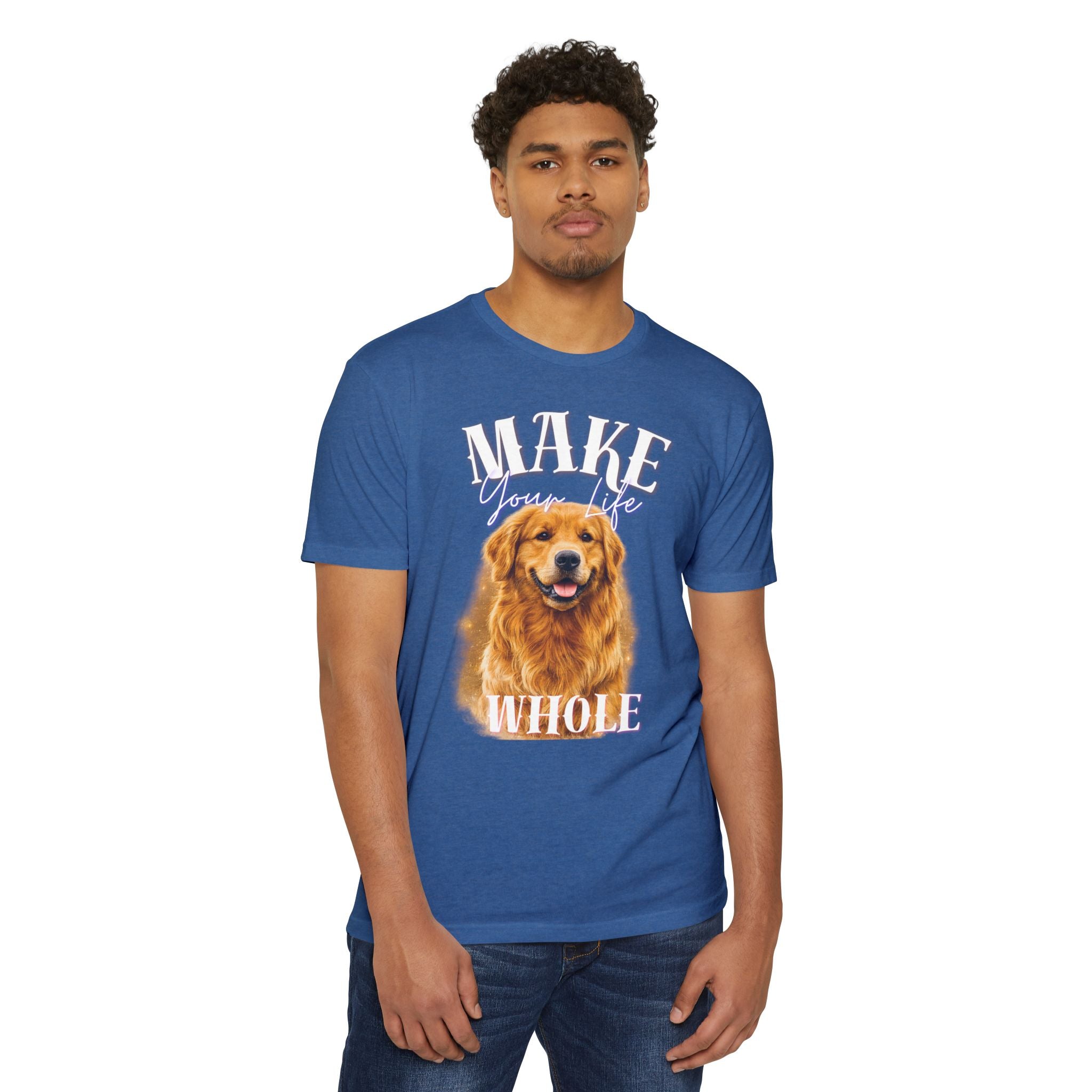 Make Your Life Whole Golden Retriever T-Shirt