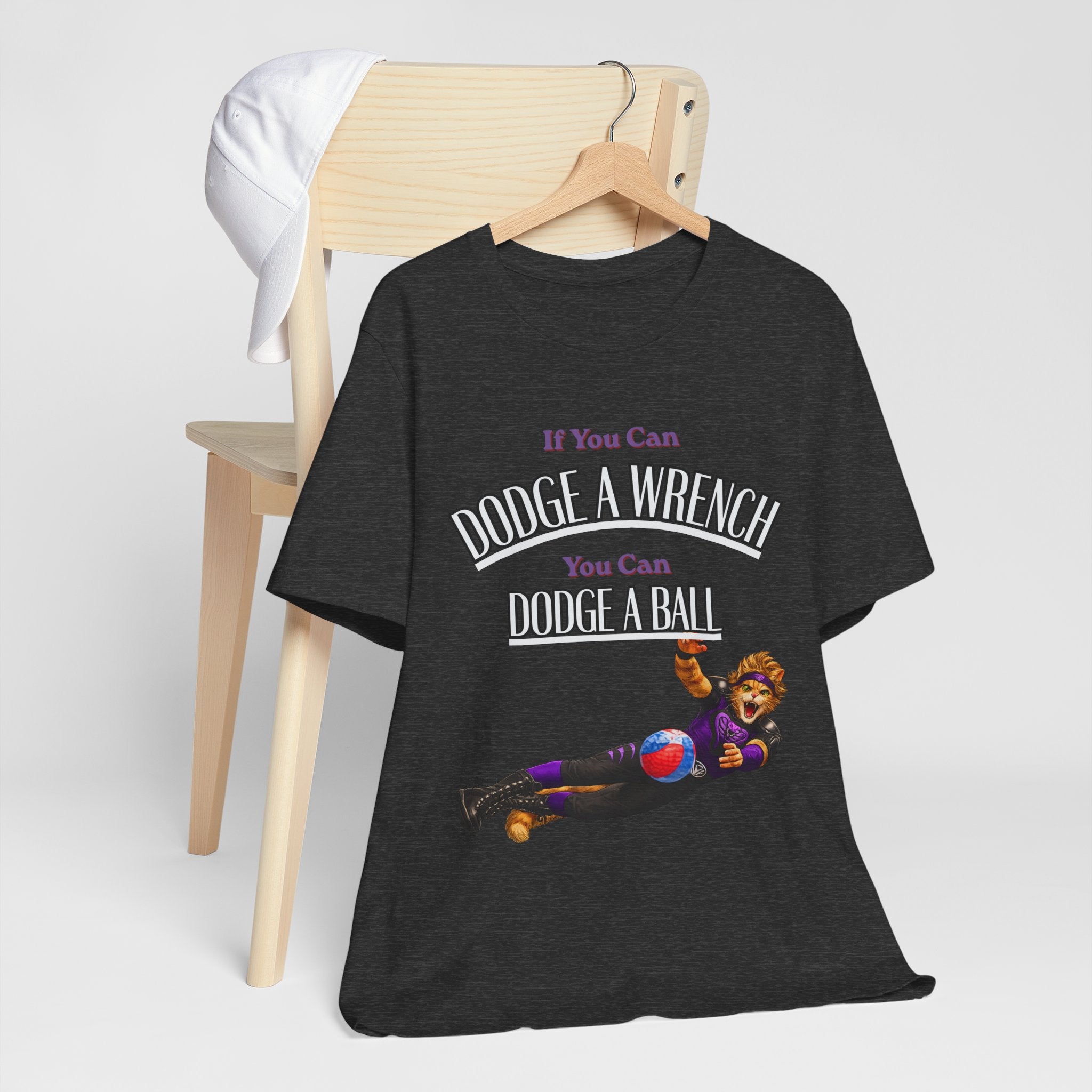 If you can Dodge a Wrench  T-Shirt — Funny Sports Tee