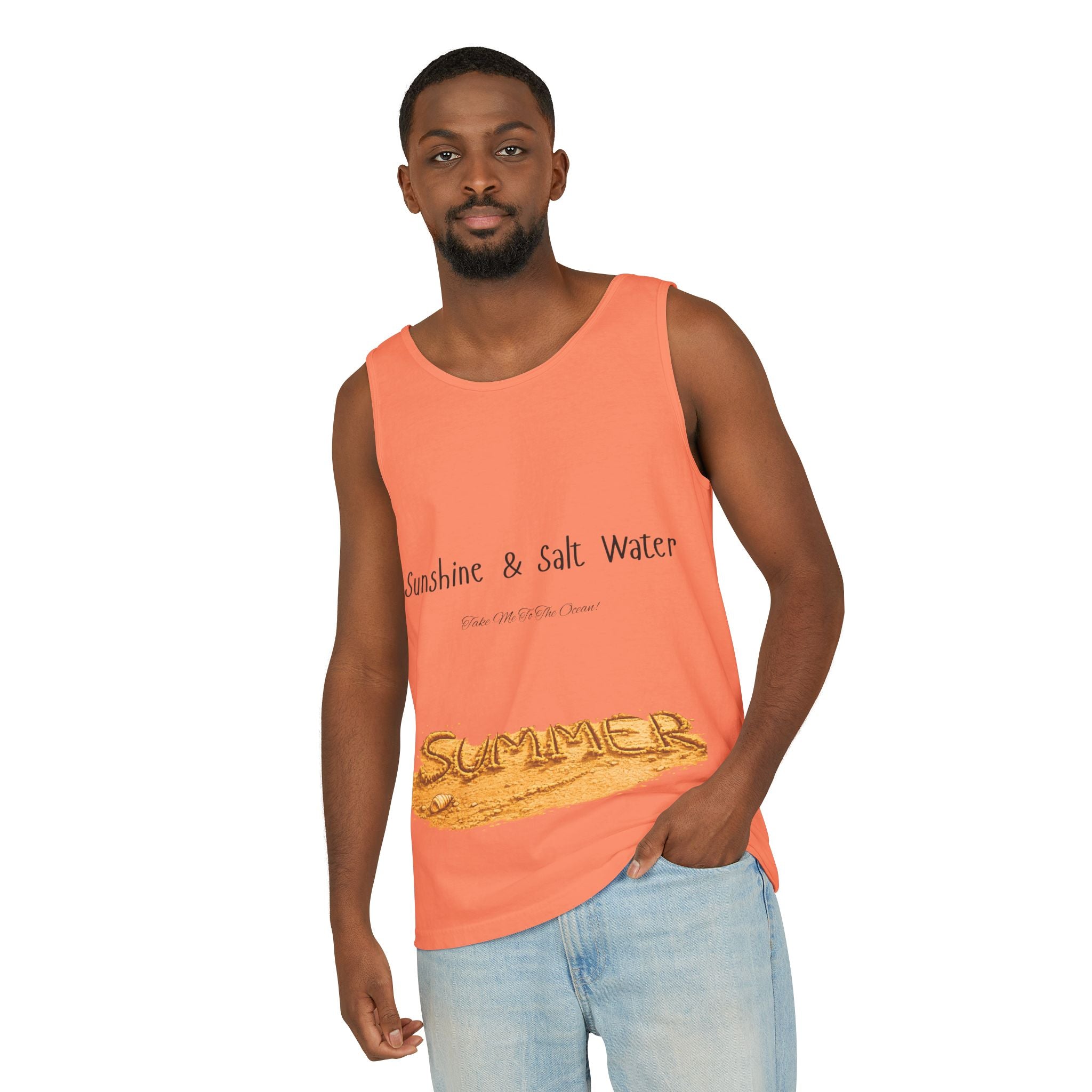 "Sunshine & Salt Water" Beach Graphic