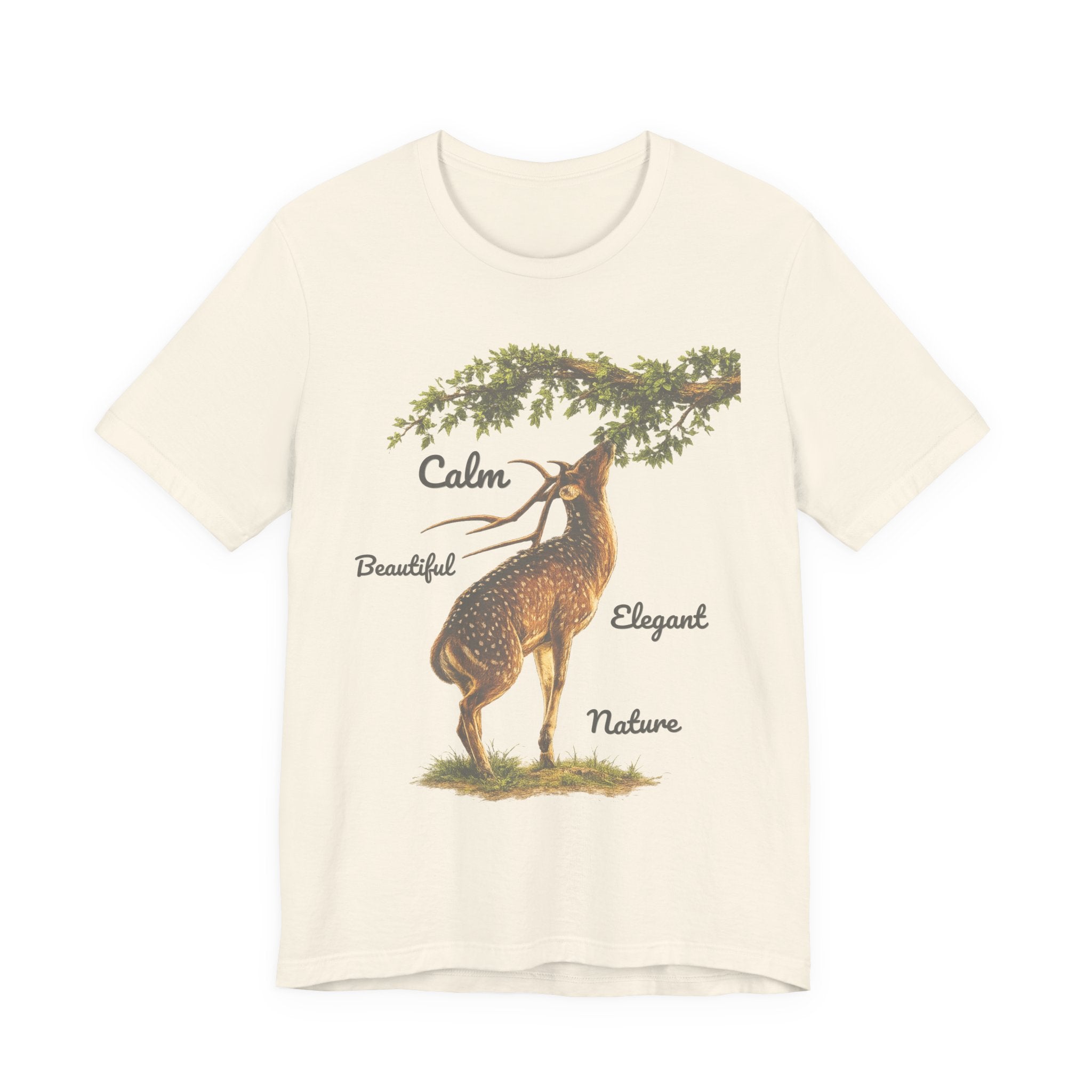 Calm Elegant Nature Deer T-Shirt