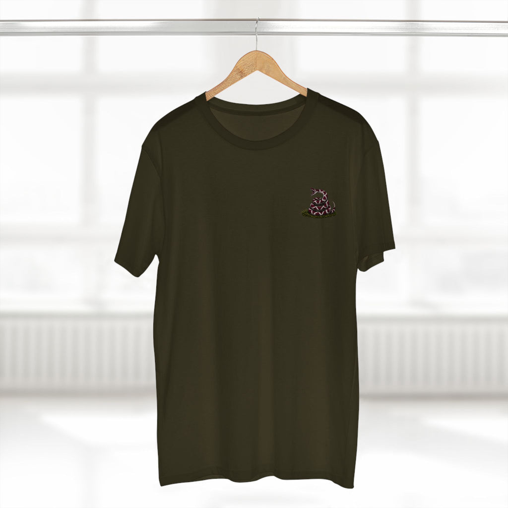 Don't Tread On Me Snake Tee — Patriotic Gadsden-style Graphic T-Shirt