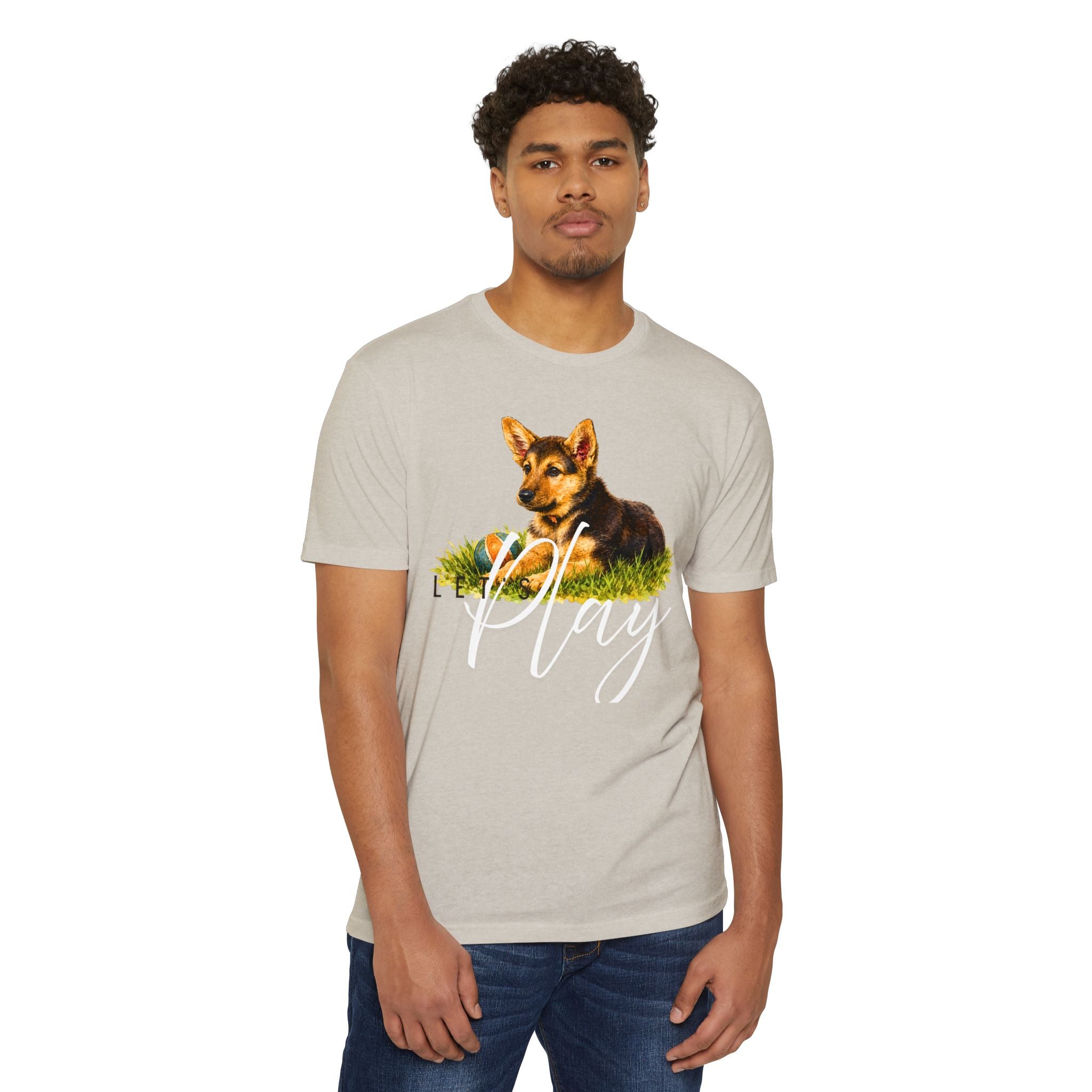 Cute Puppy Graphic Tee for Dog Lovers