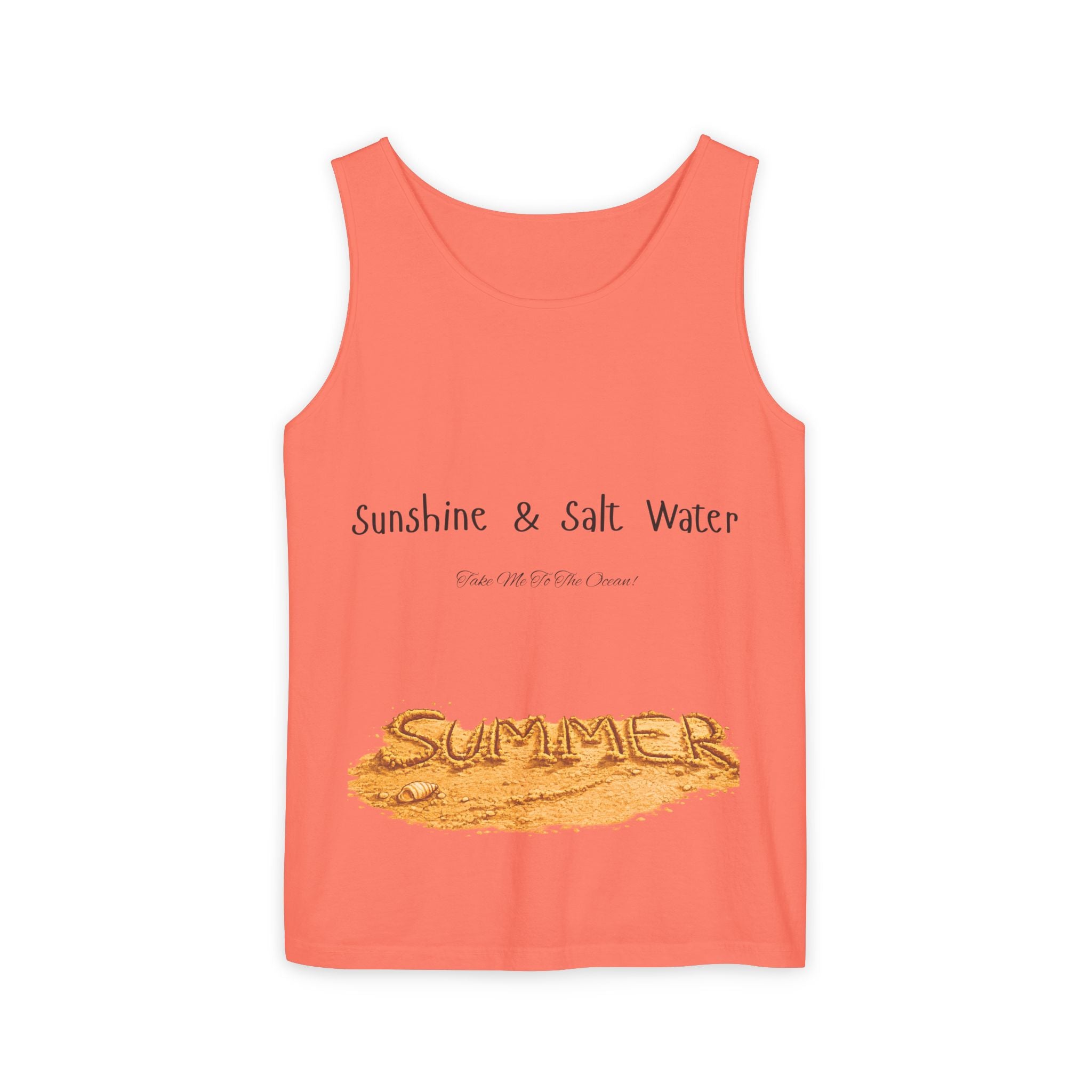 "Sunshine & Salt Water" Beach Graphic