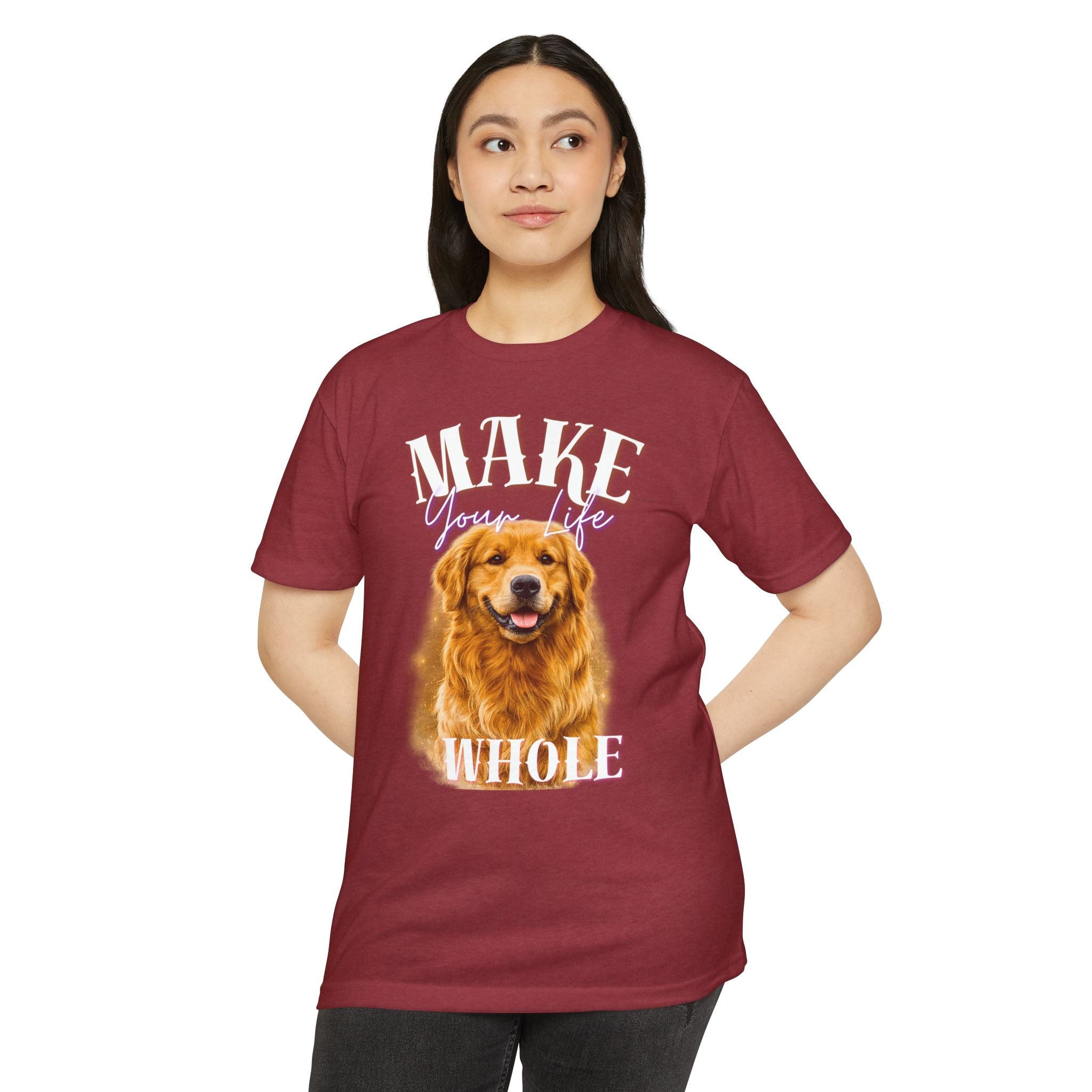 Make Your Life Whole Golden Retriever T-Shirt