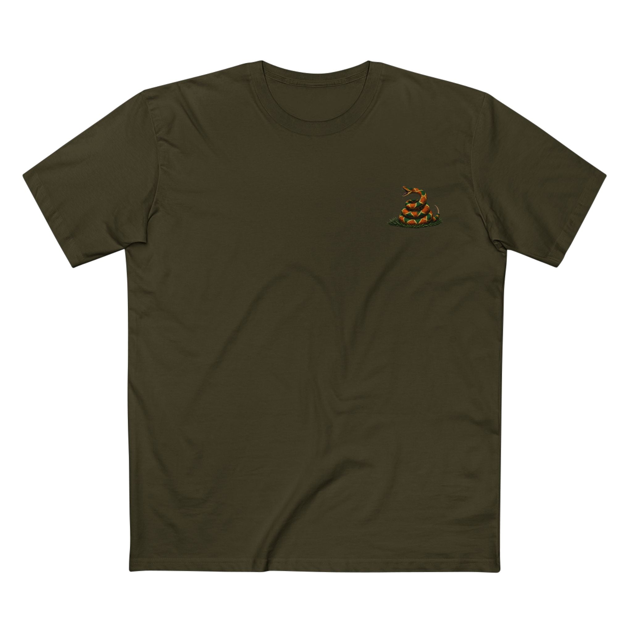 Don't Tread On Me Snake Tee — Patriotic Gadsden Style T-Shirt