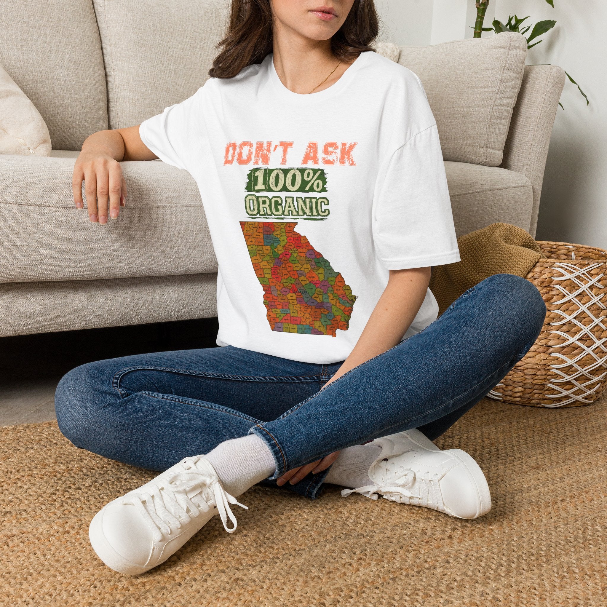 Don't Ask 100% Organic Georgia T-Shirt