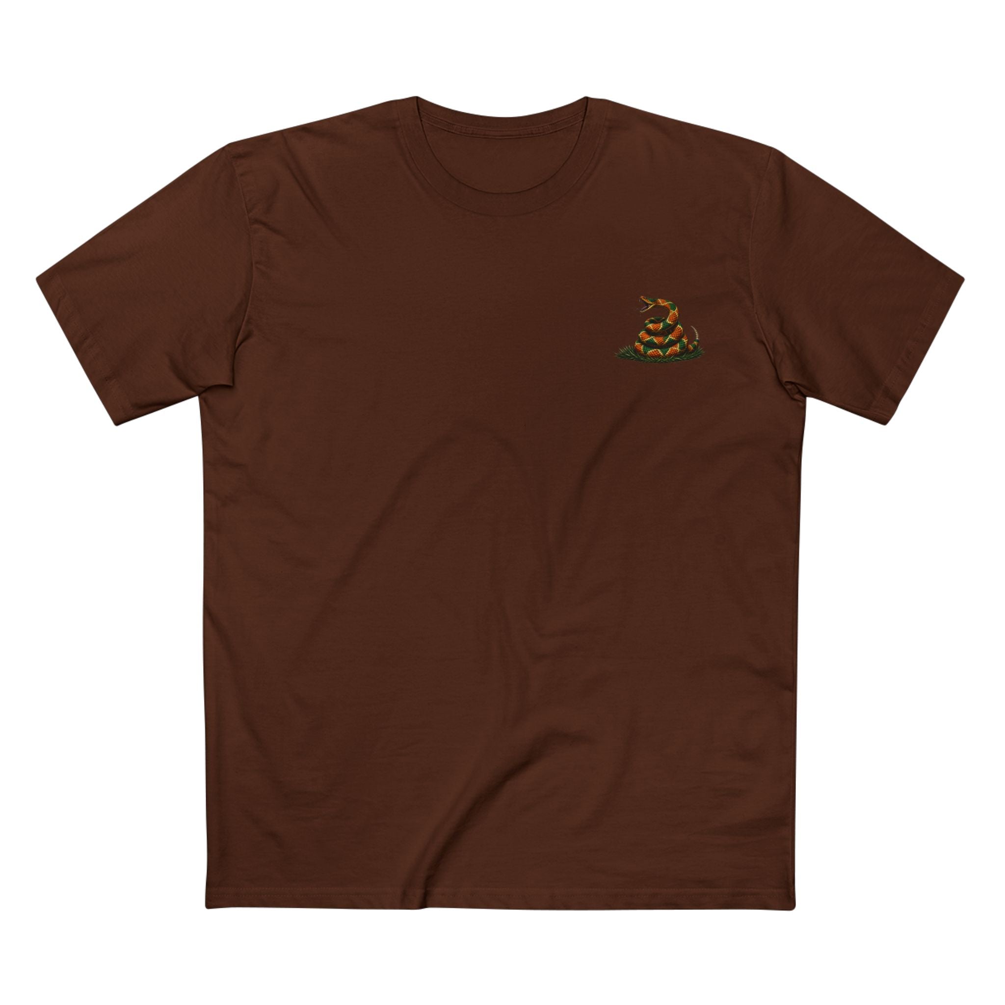 Don't Tread On Me Snake Tee — Patriotic Gadsden Style T-Shirt
