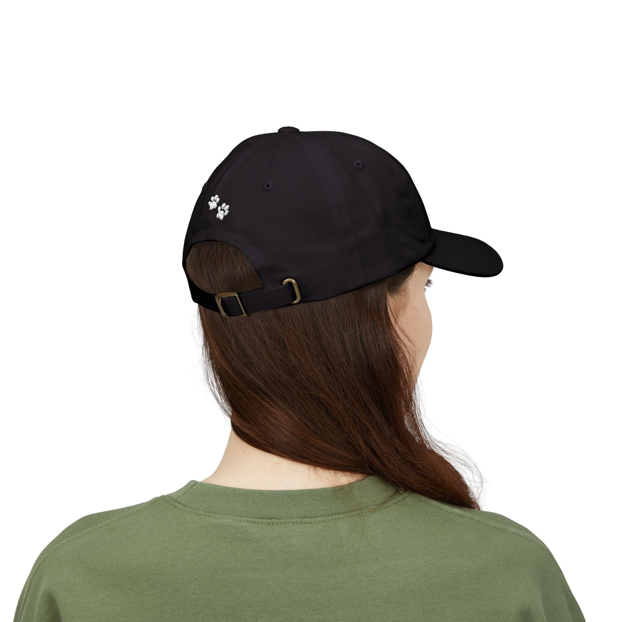 "Don't You Just Love Dogs" Embroidered Paw Print Hat