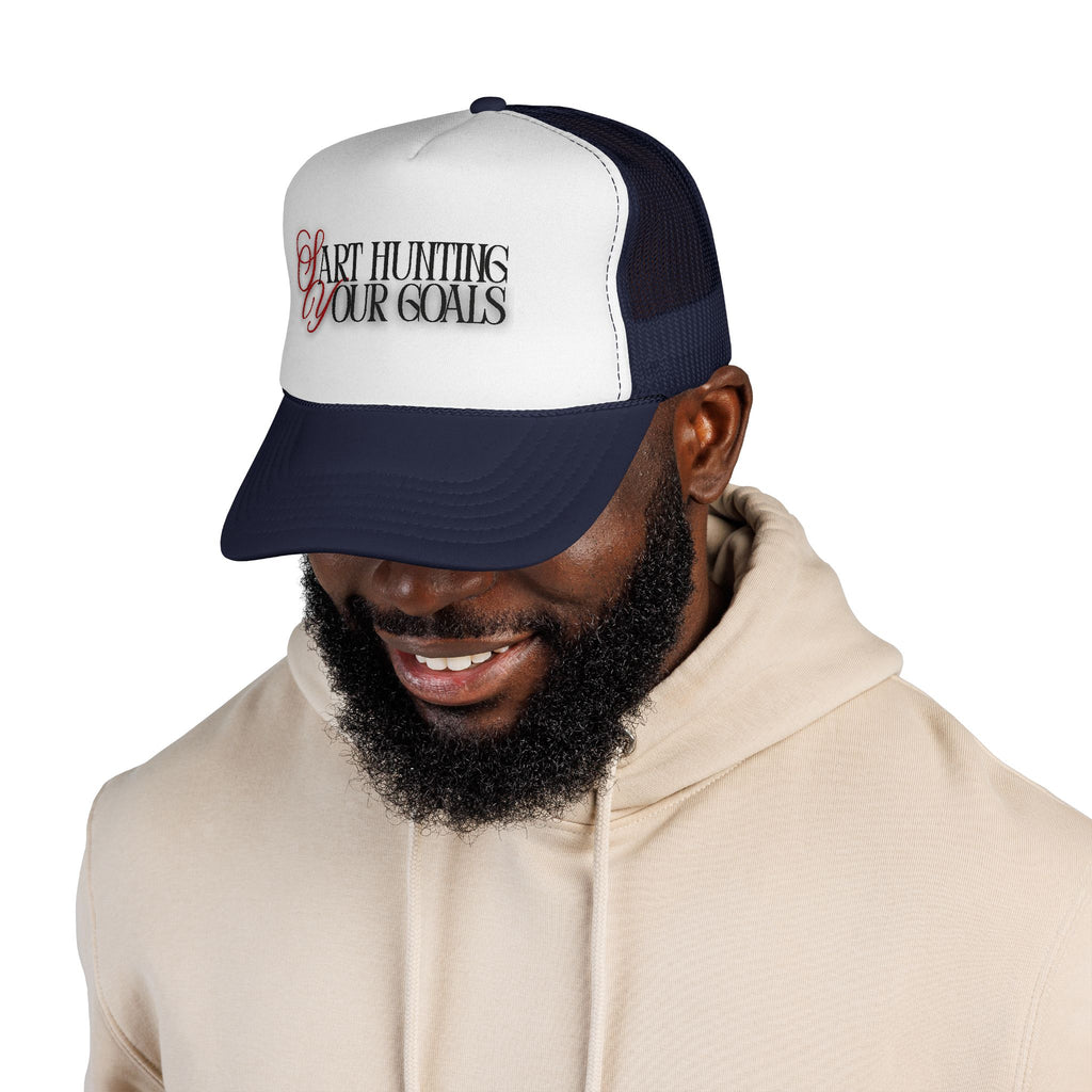 “Start Hunting Your Goals” Motivational Mesh Cap