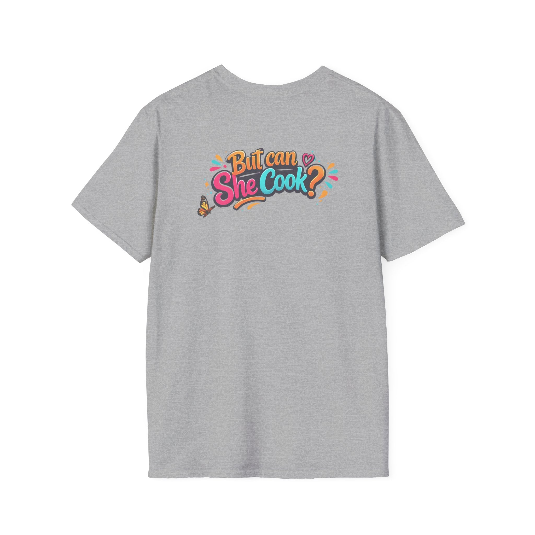 "But Can She Cook?" Retro Chef Graphic Tee