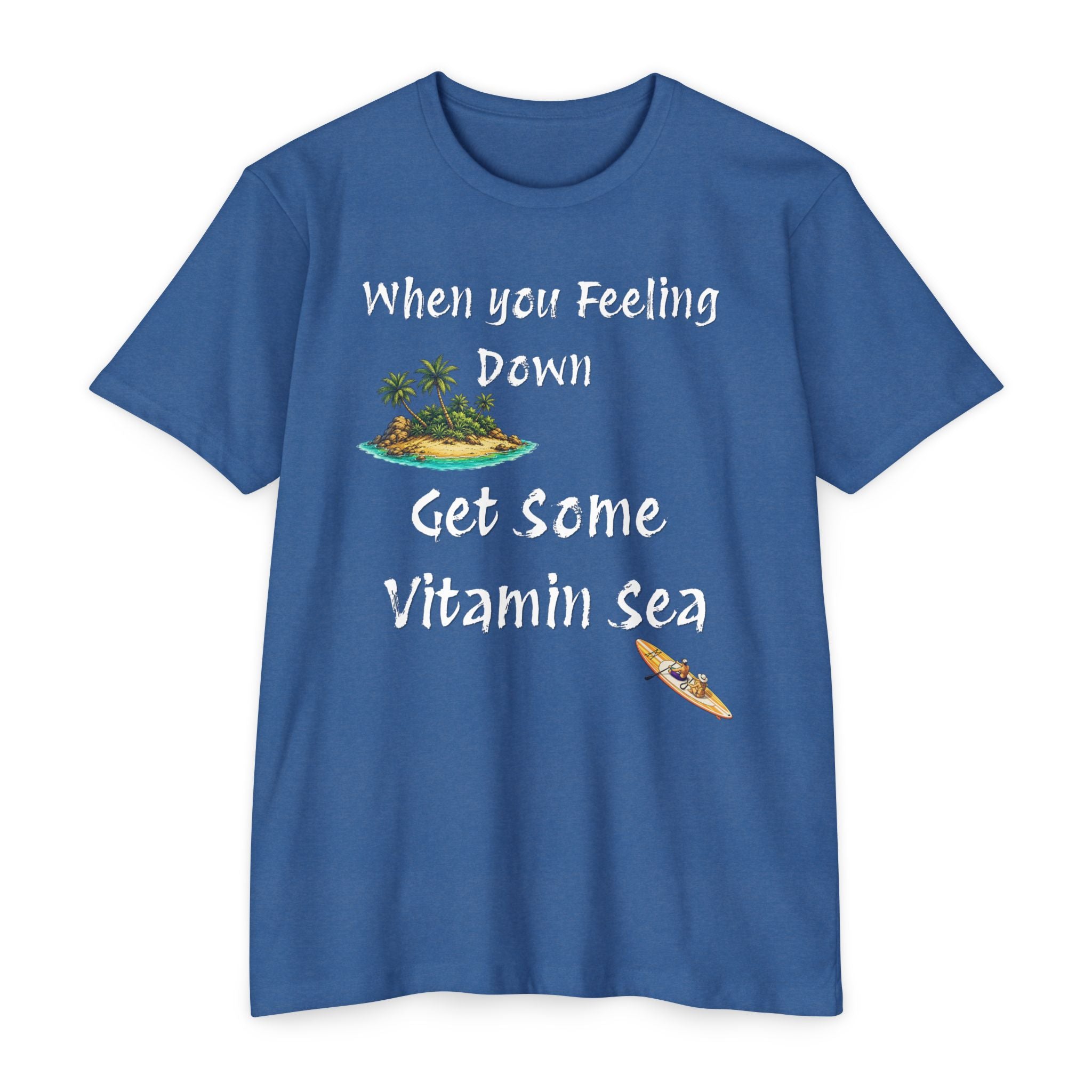 Vitamin Sea T-Shirt — "When You're Feeling Down Get Some Vitamin Sea"