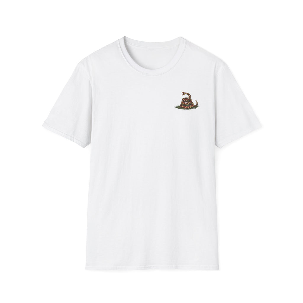 Snake on Cactus Pocket T-Shirt — Minimal Southwestern Vibe Tee