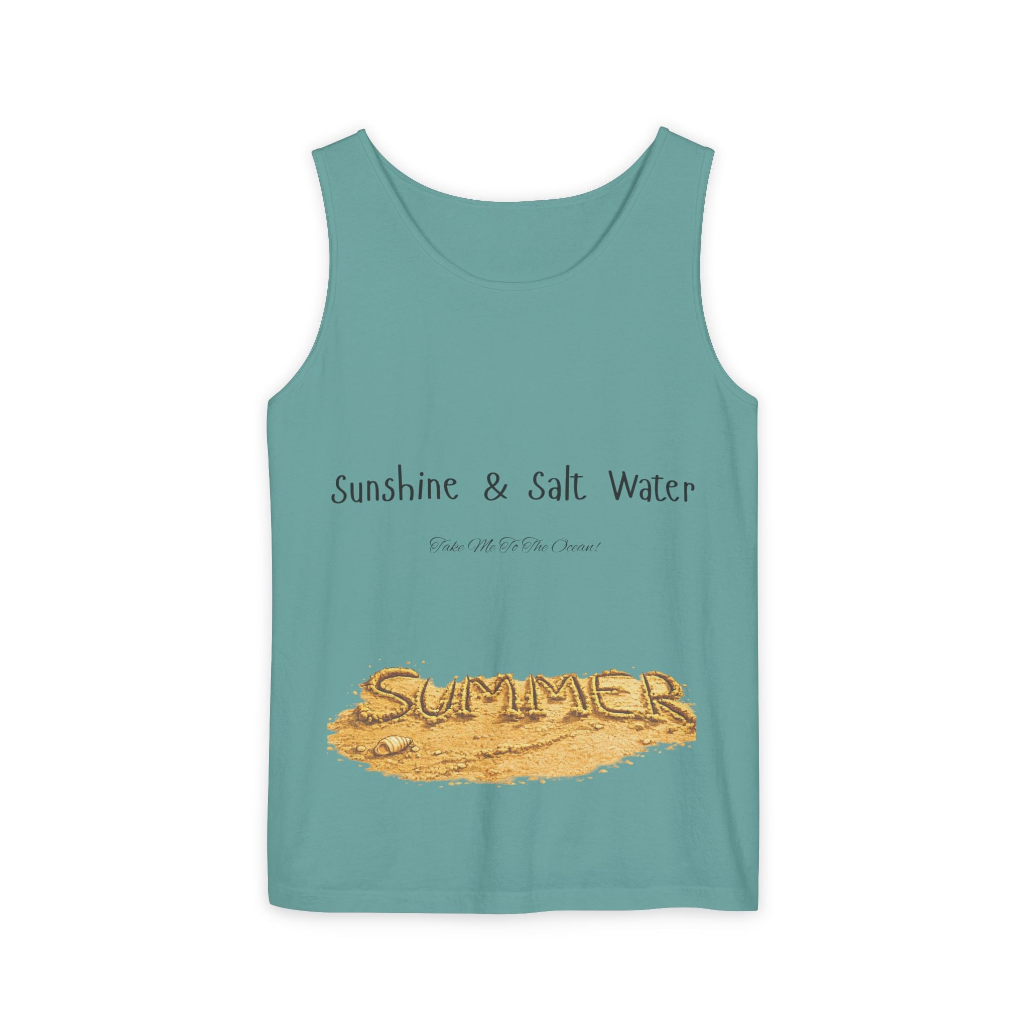 "Sunshine & Salt Water" Beach Graphic