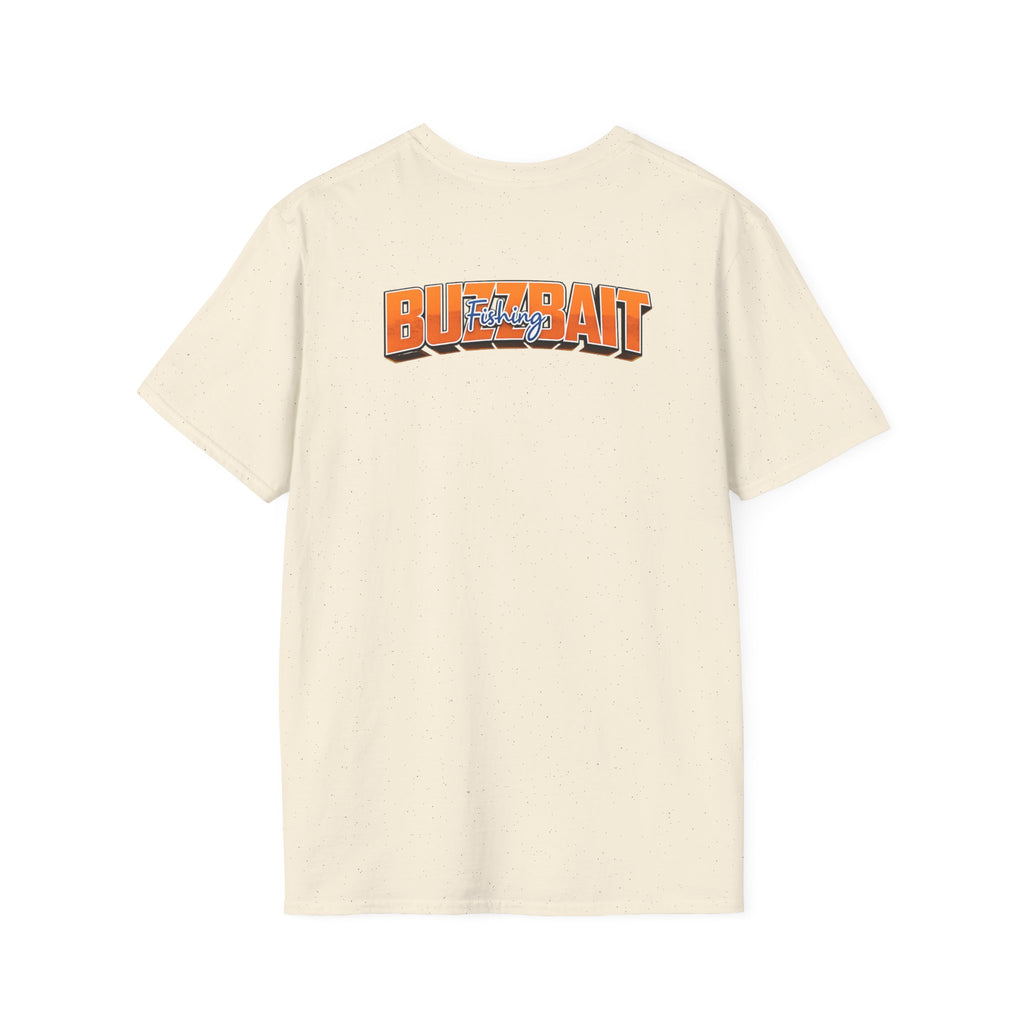 Fisherman Badge T-Shirt — Retro Bass Boat Fishing Tee